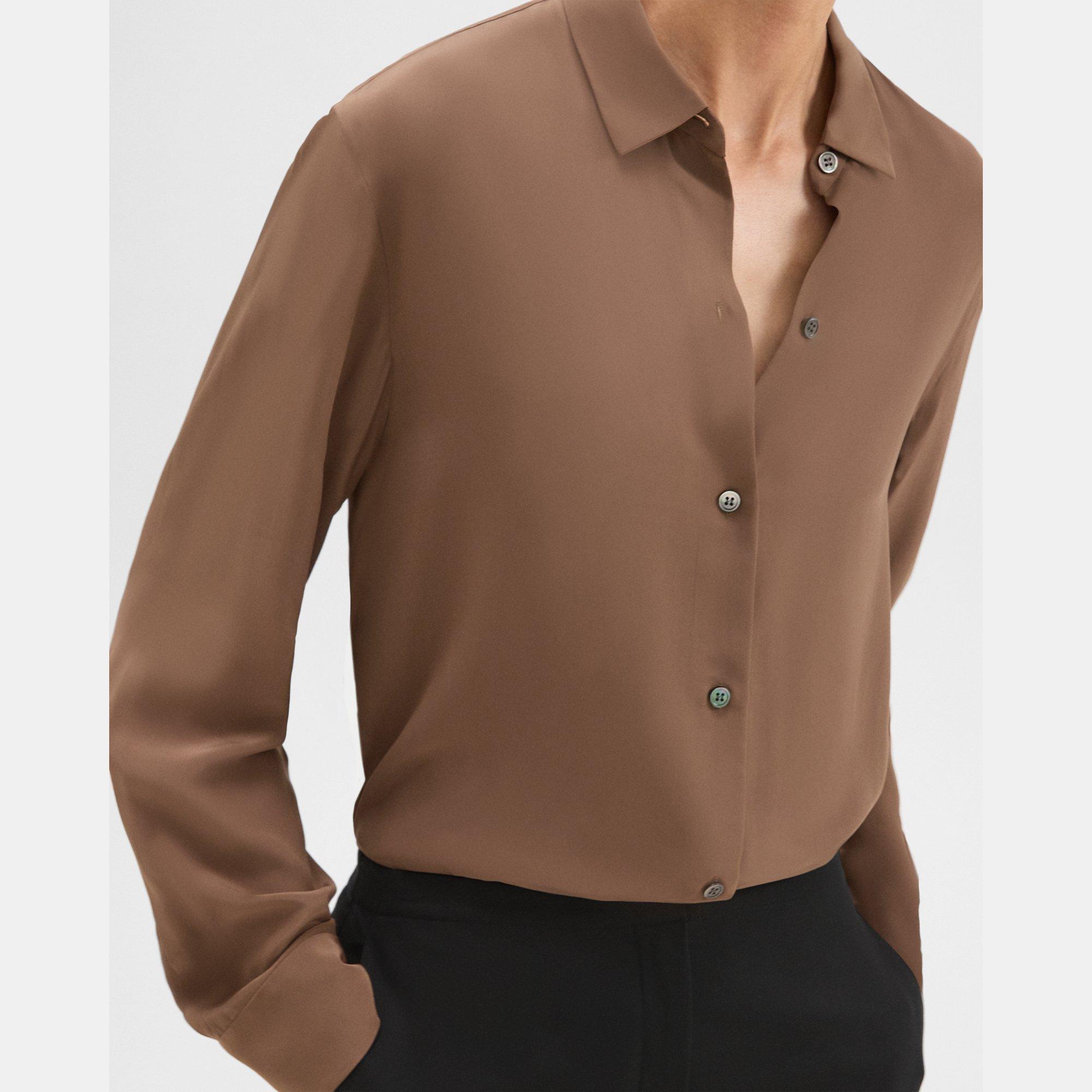 Oversized Shirt in Viscose