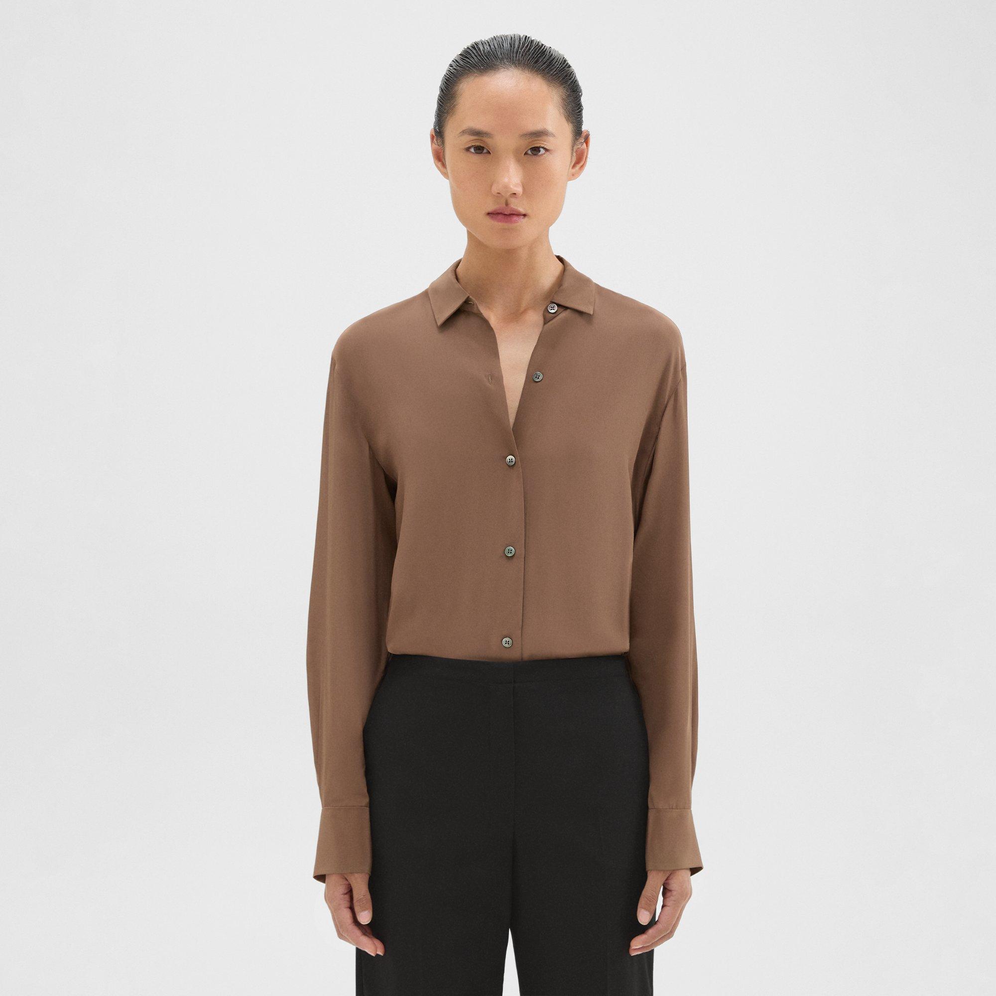 Oversized Shirt in Viscose