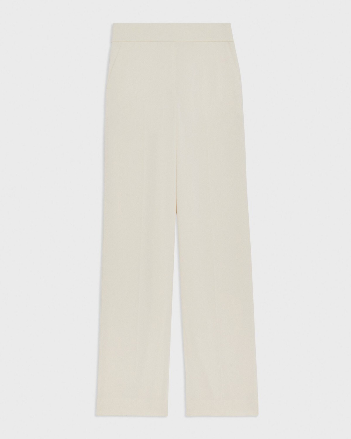 Wide-Leg Pant in Striped Admiral Crepe