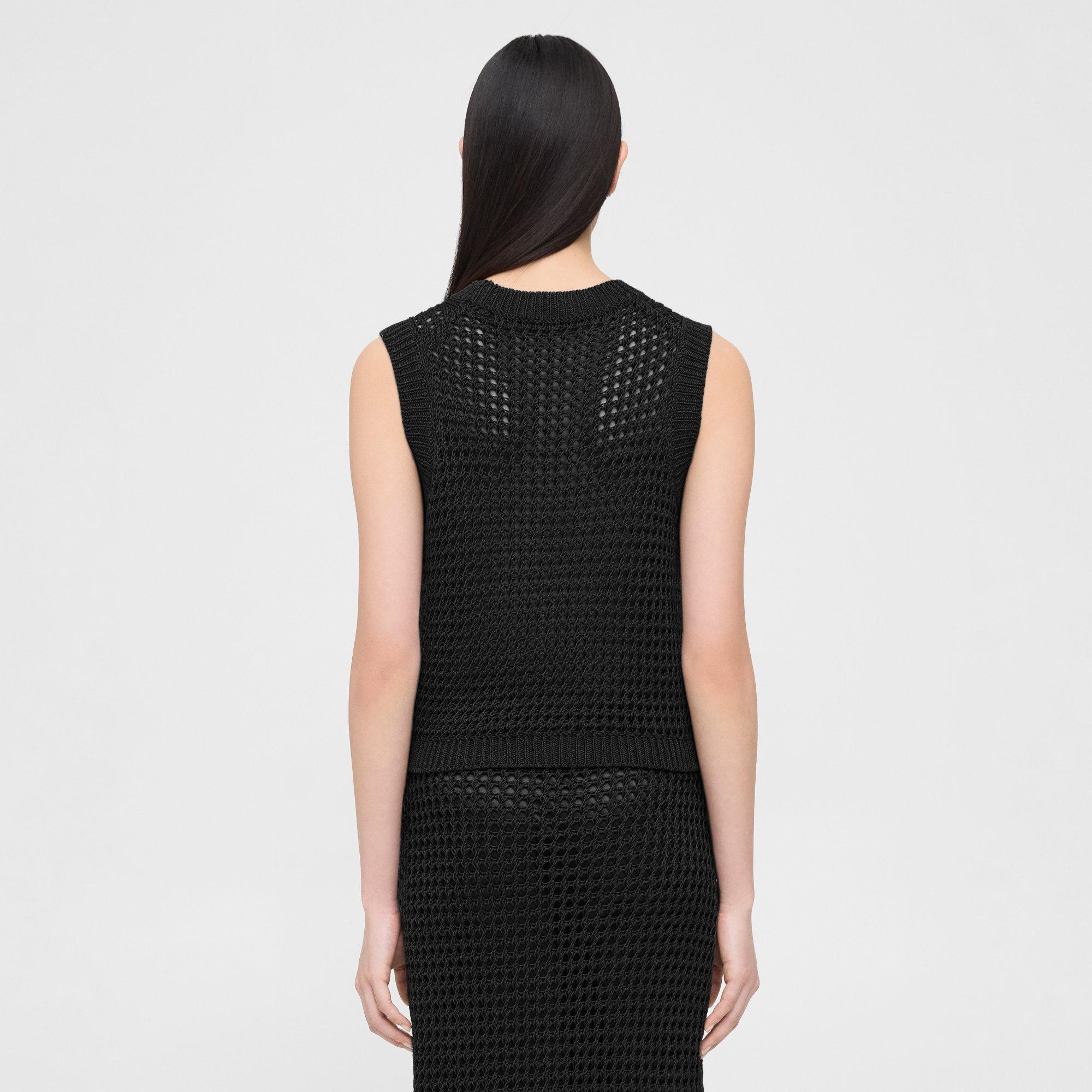 Sweater Vest in Pima Cotton