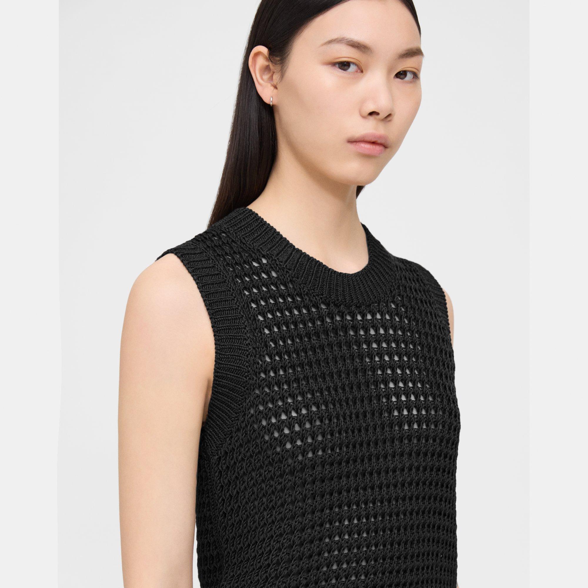 Sweater Vest in Pima Cotton