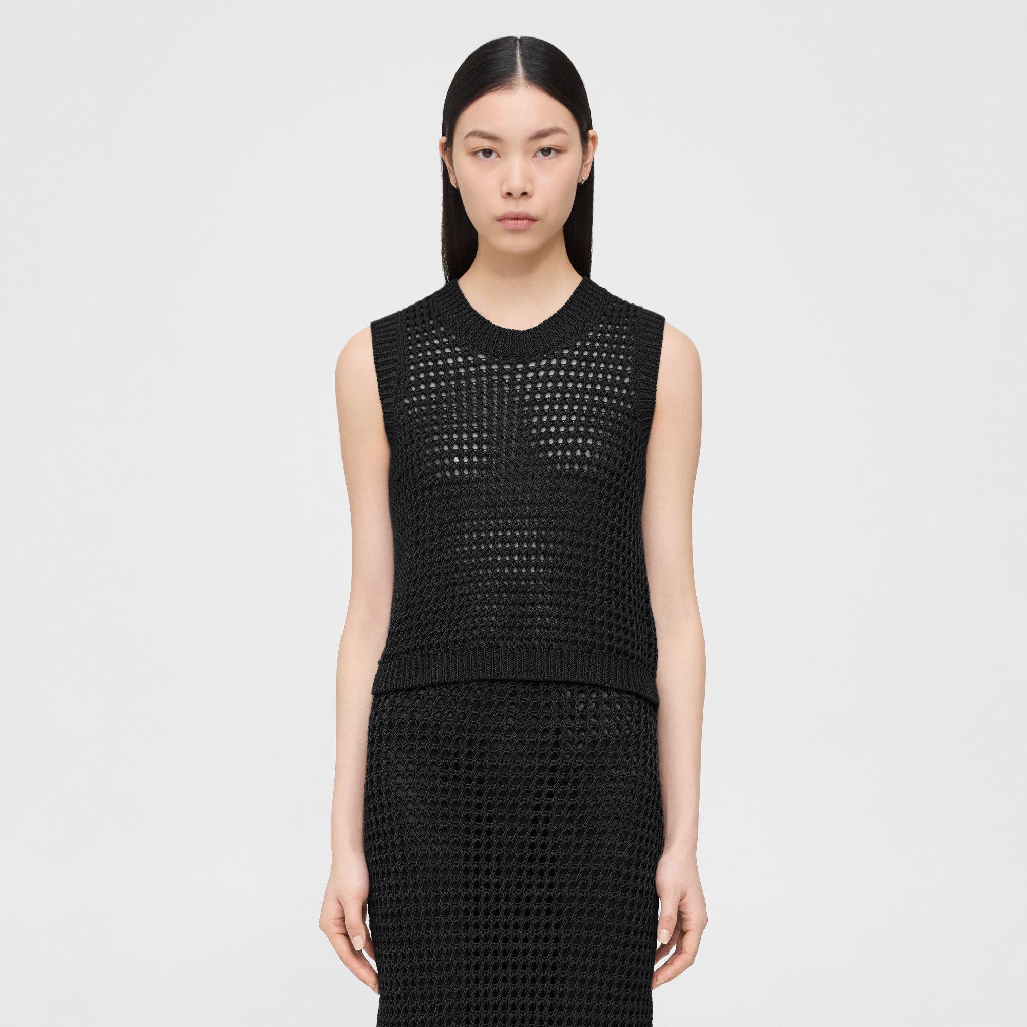 Sweater Vest in Pima Cotton