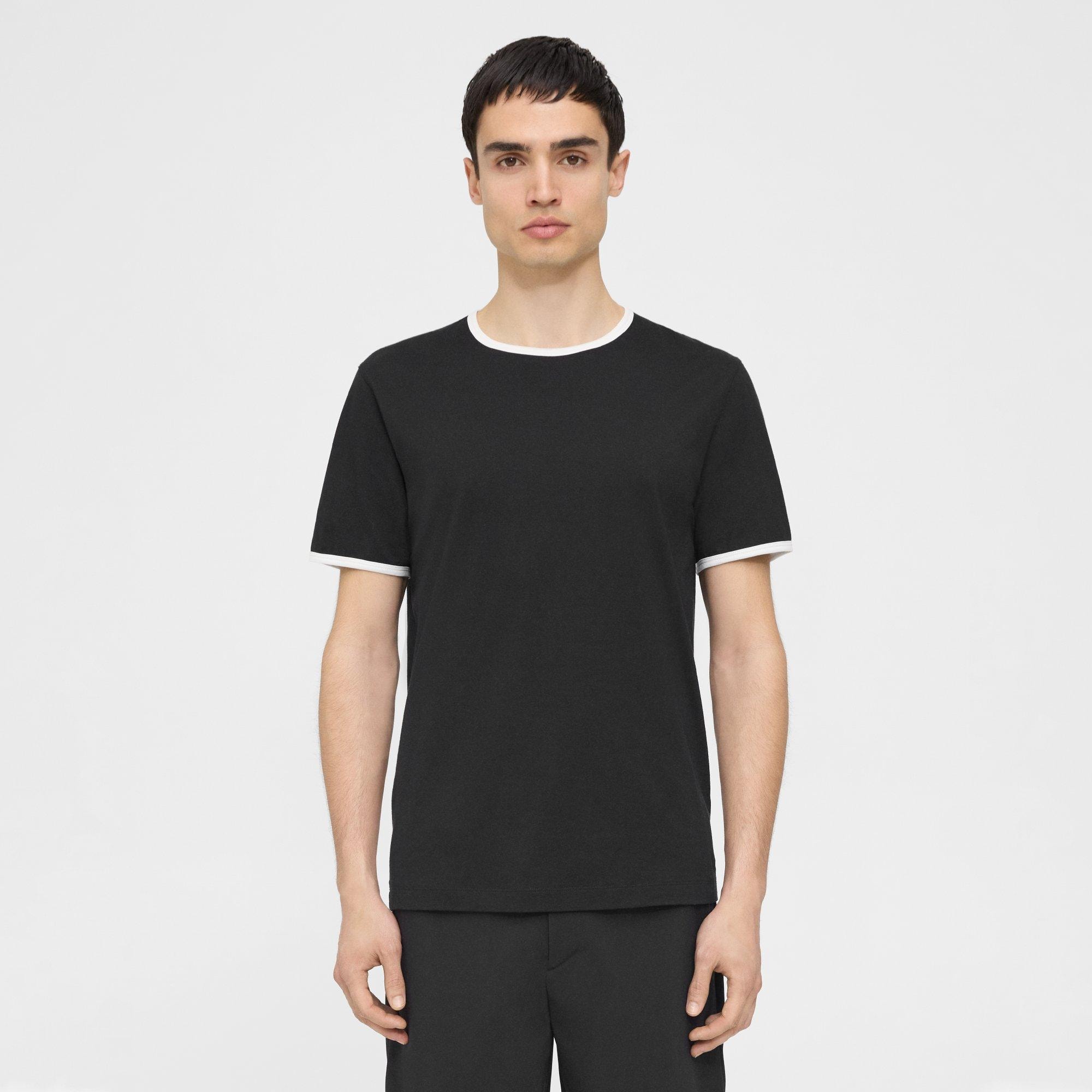 Theory Cilian Tee in Luxe Cotton Jersey