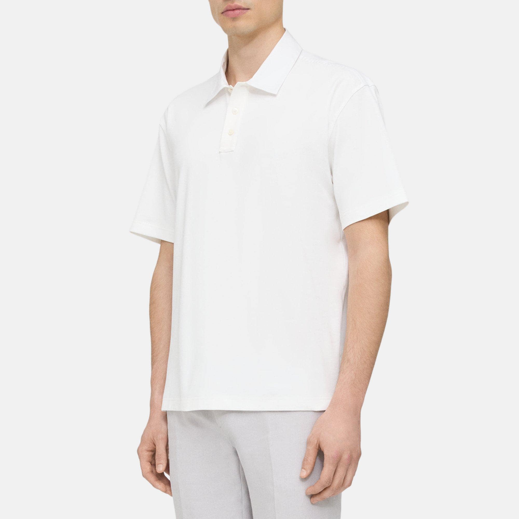 Carlom Combo Polo in Cotton Jersey