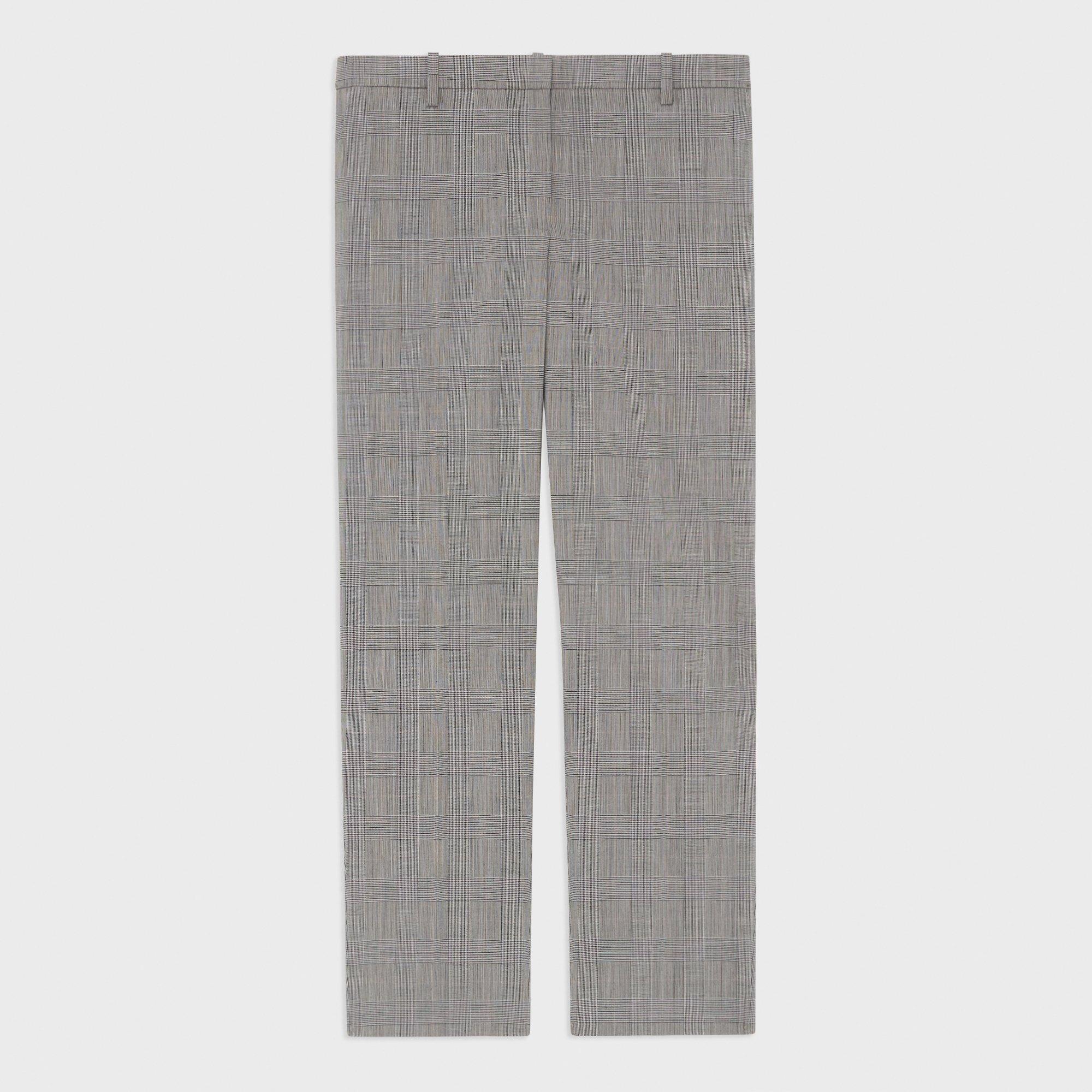 Treeca Pant in Plaid Stretch Wool