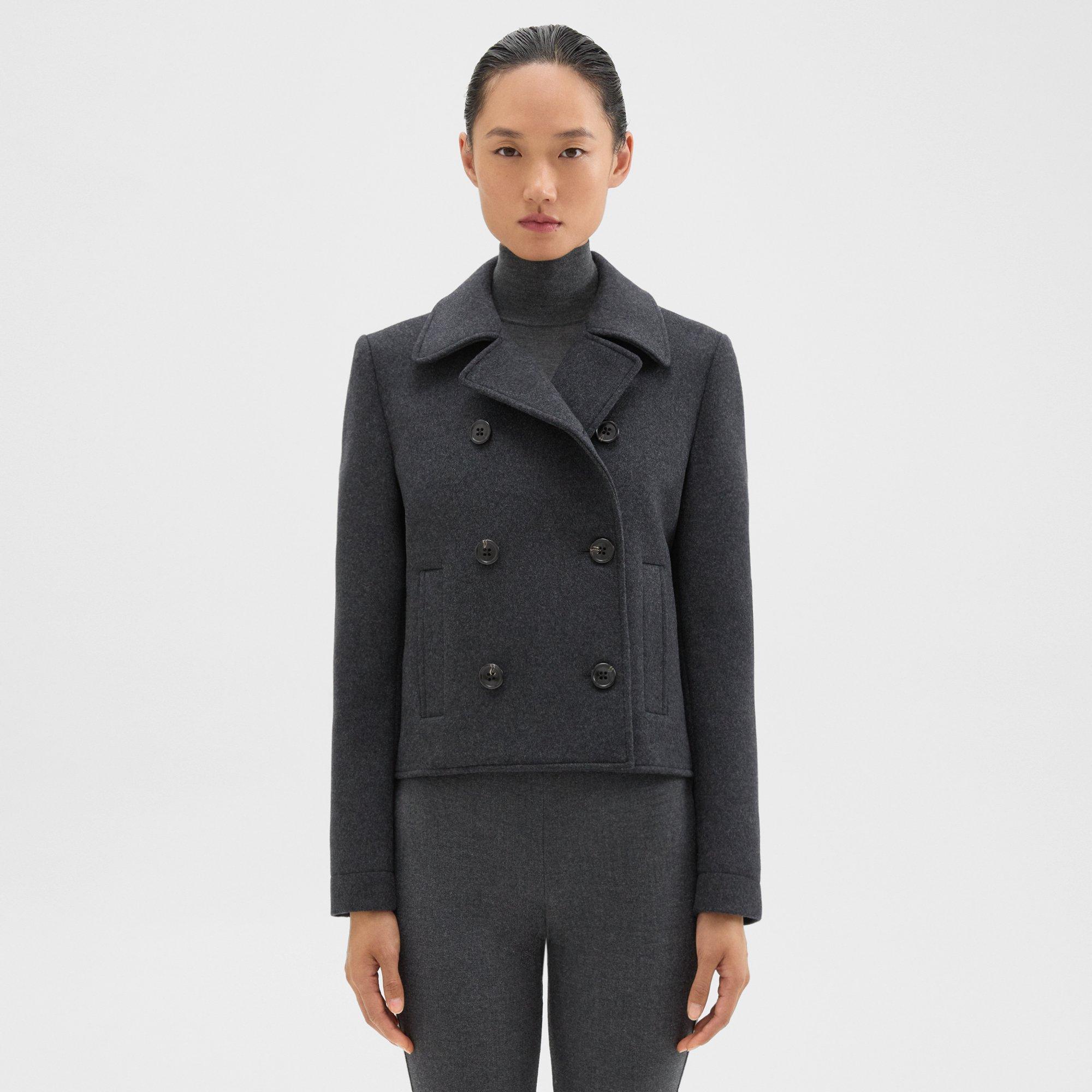 Short peacoat hotsell