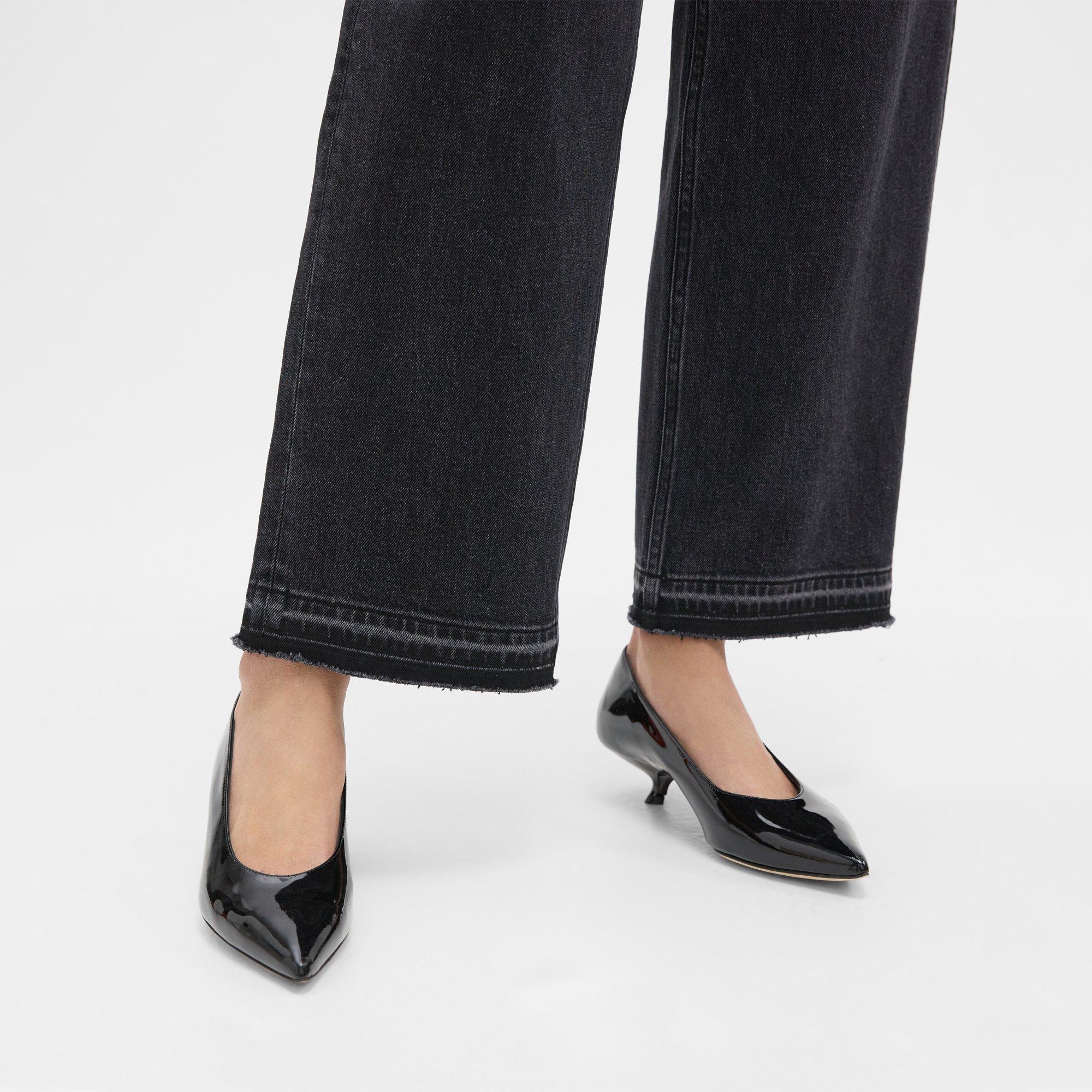 Relaxed Straight Jean in Stretch Denim