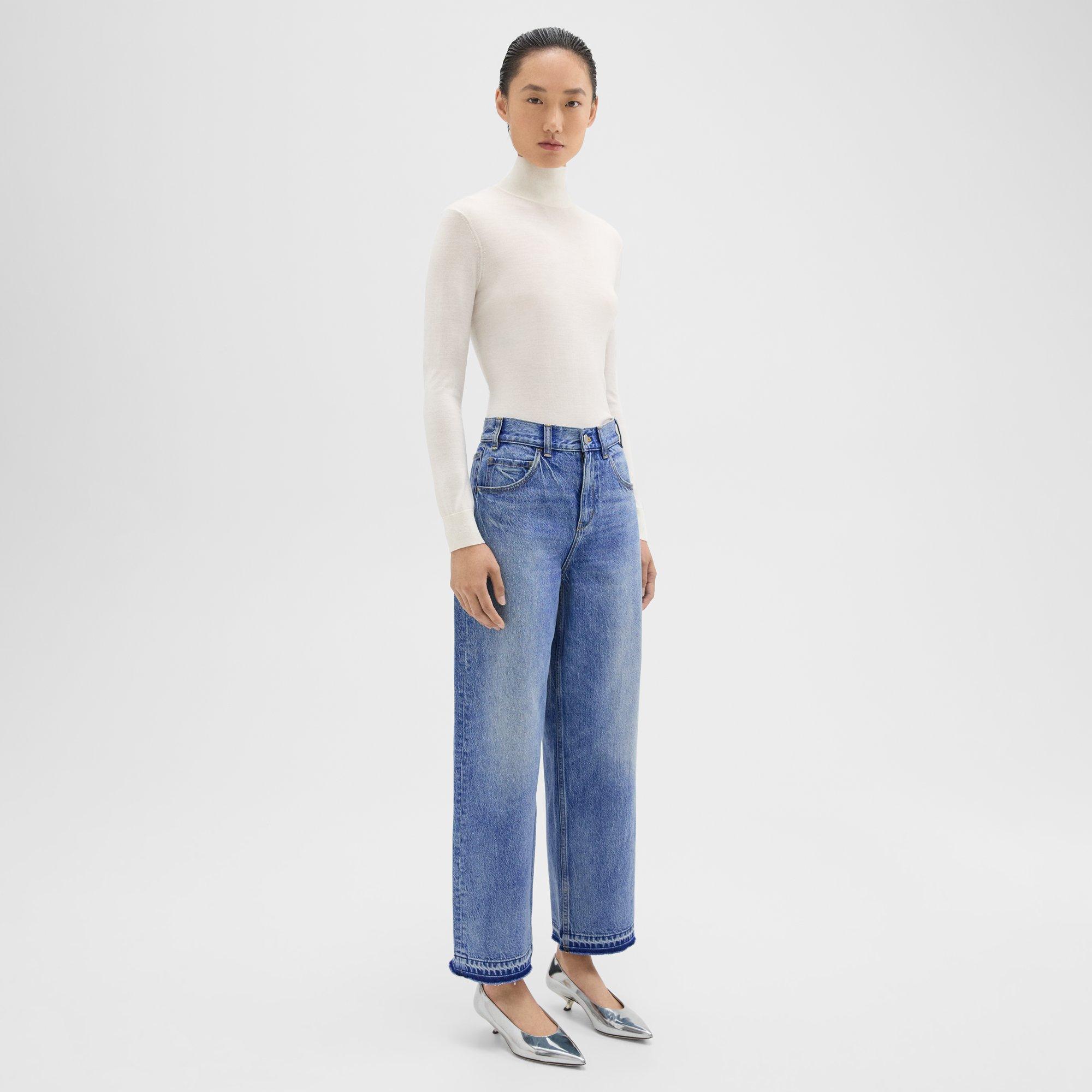 Relaxed Straight Jean in Denim