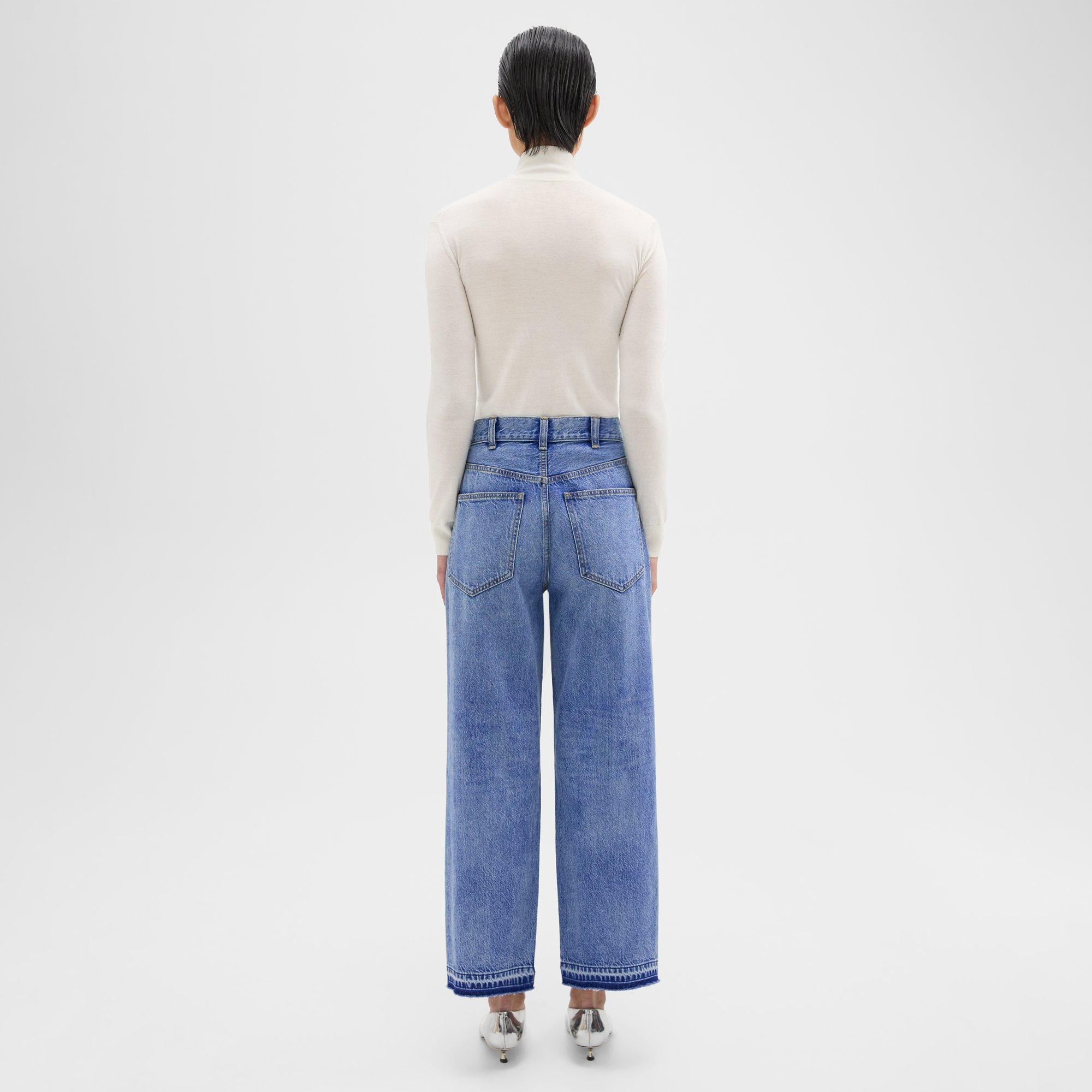 Relaxed Straight Jean in Denim