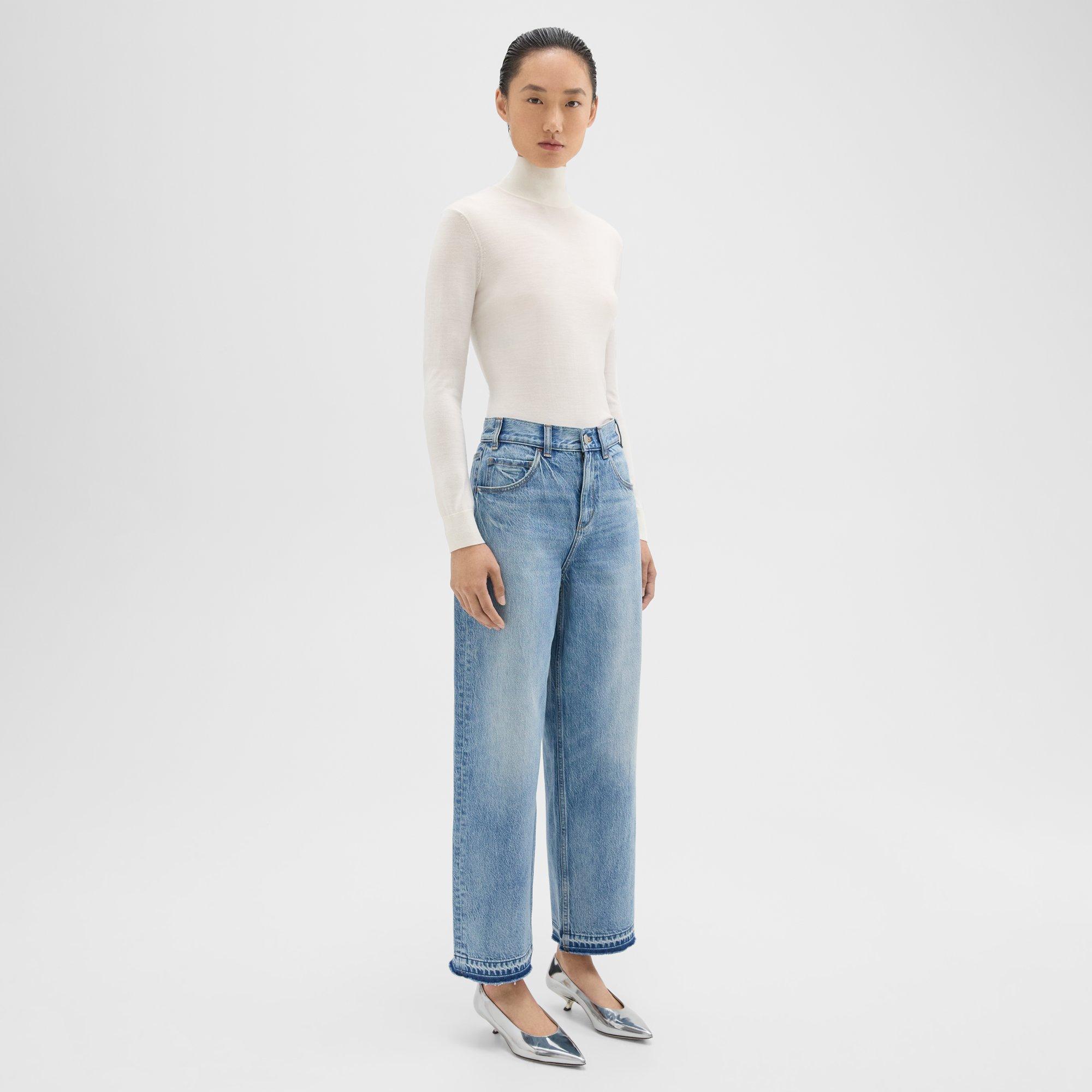 Relaxed Straight Jean in Denim