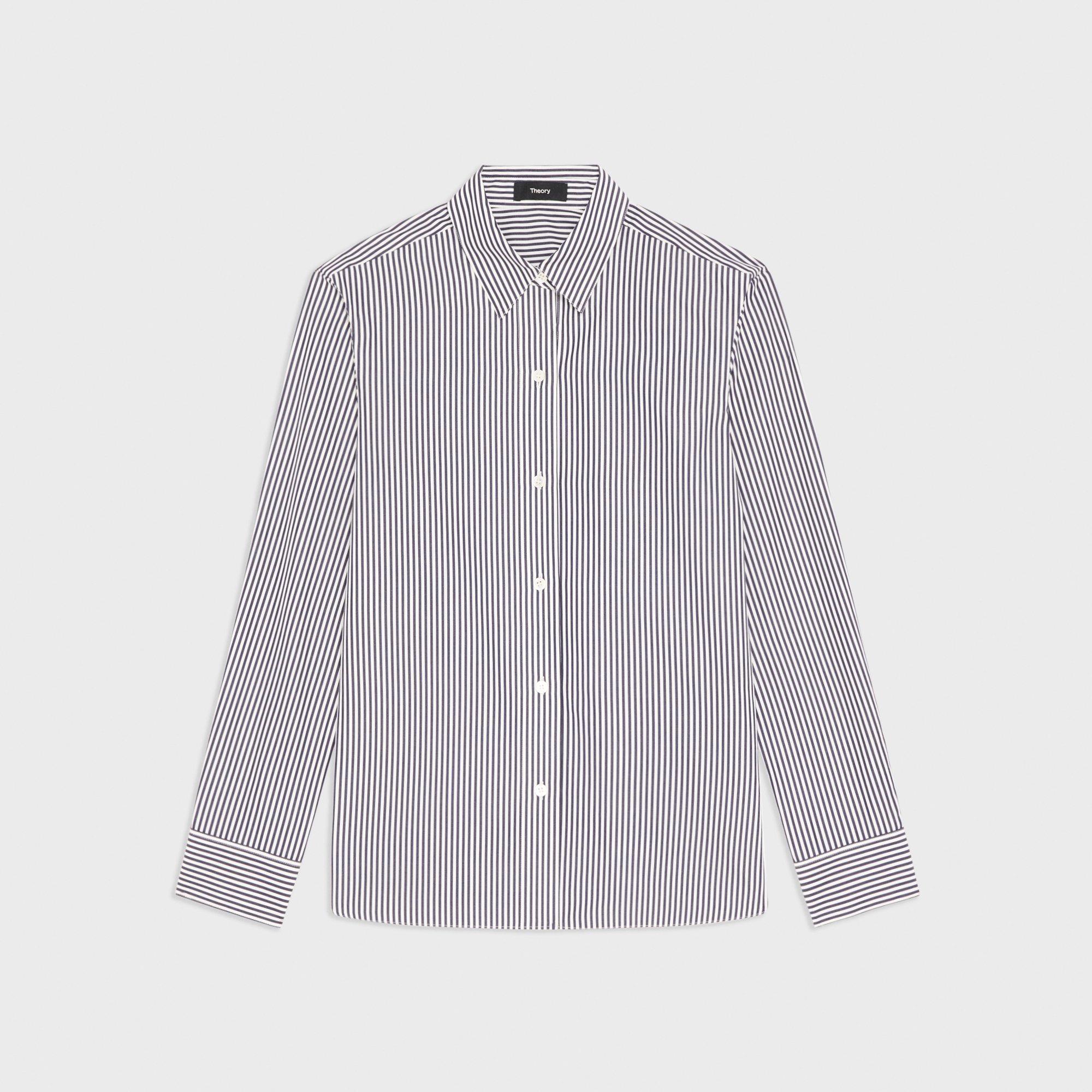Straight Shirt in Cotton