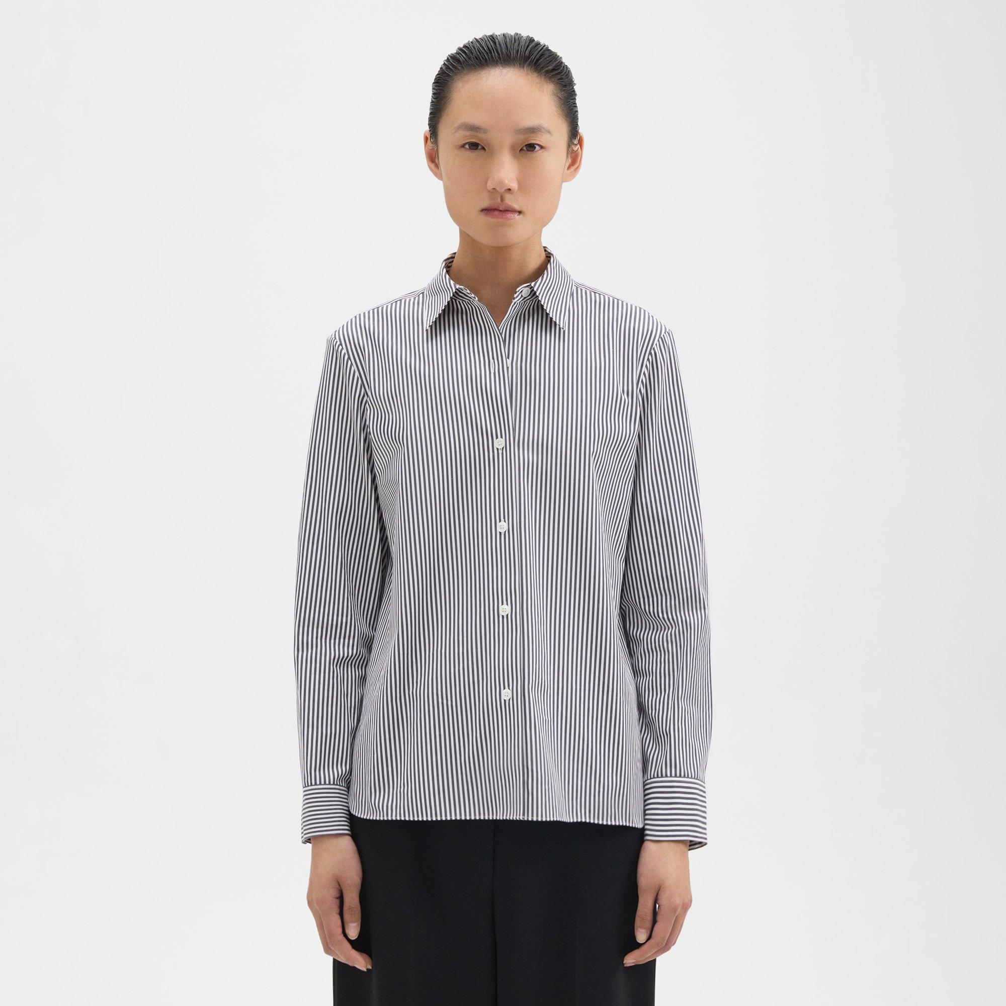 Straight Shirt in Cotton