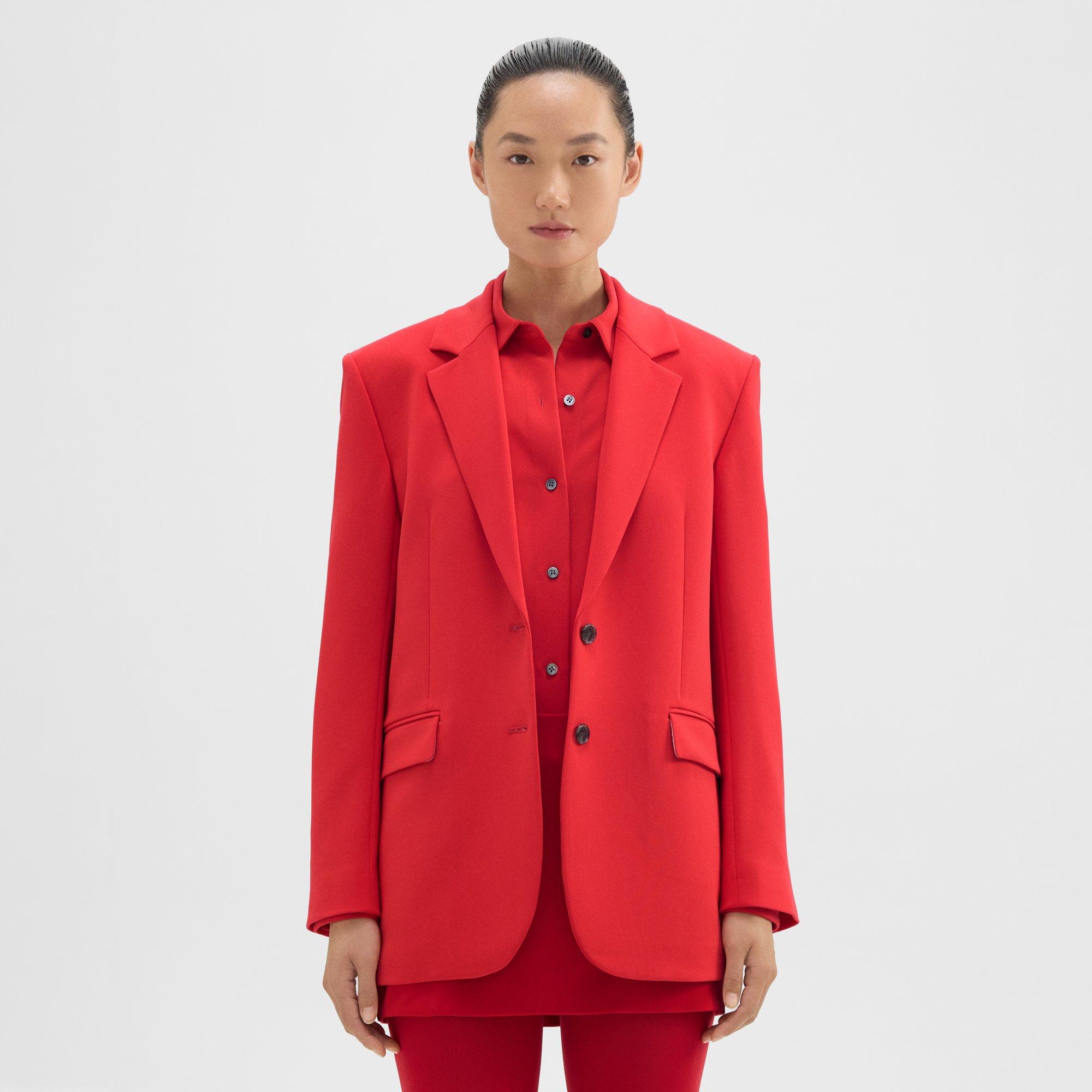 Zara red blazer clearance mens