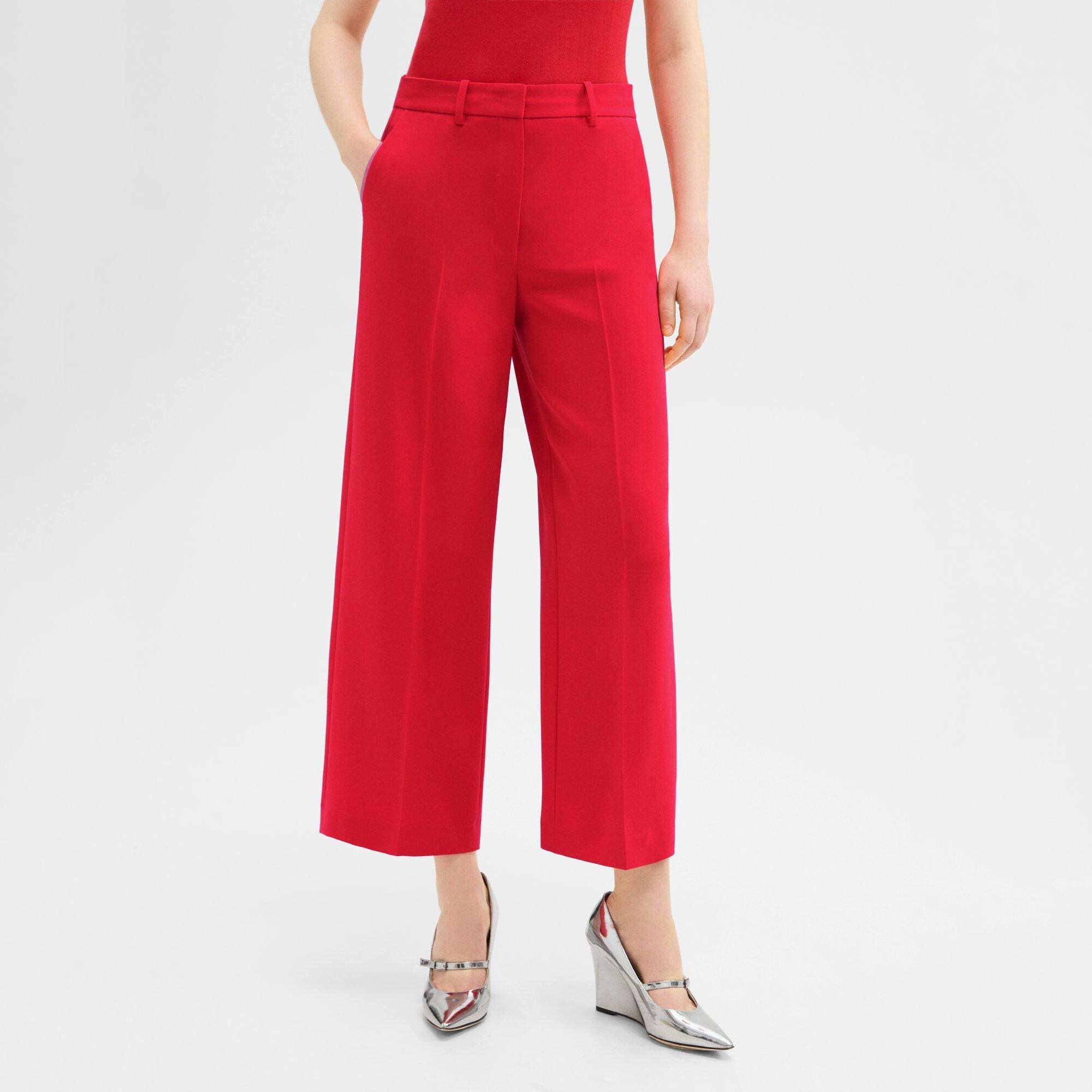 Relaxed Straight Pant in Admiral Crepe