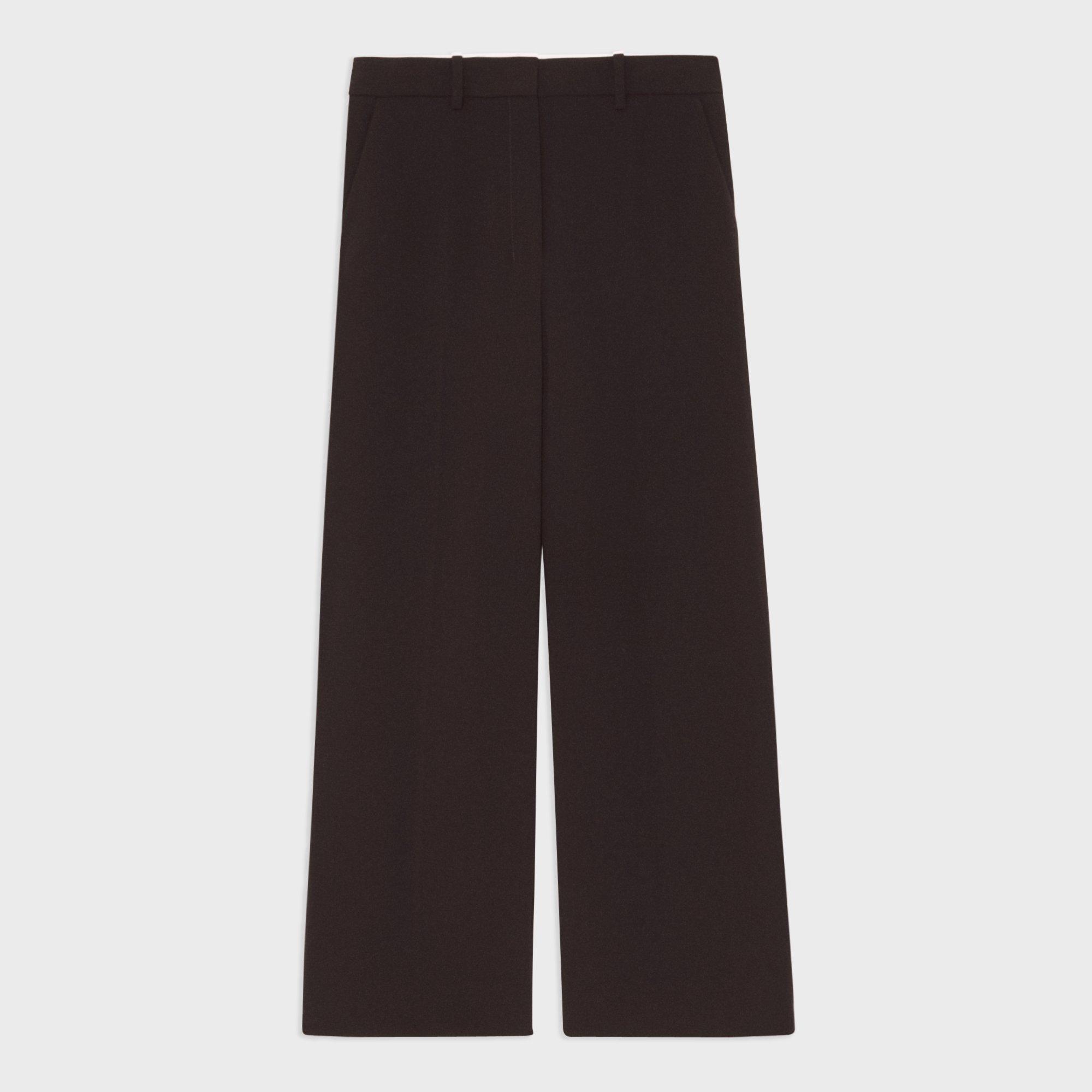 Relaxed Straight Pant in Admiral Crepe