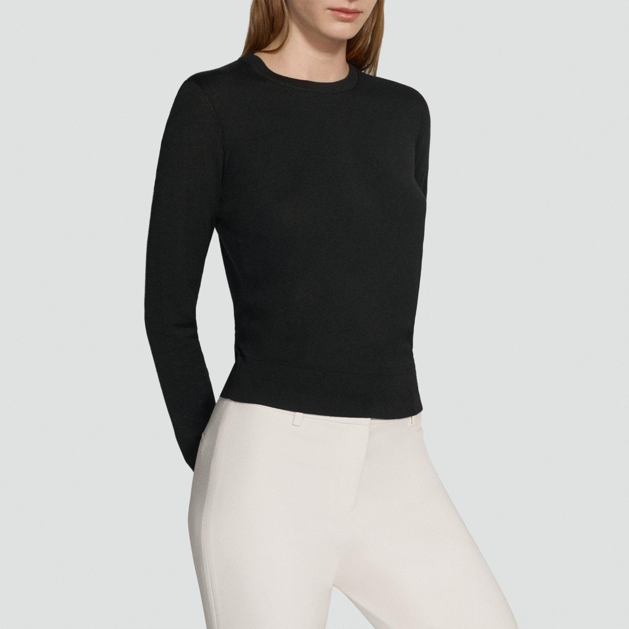 Crewneck Sweater in Merino Wool