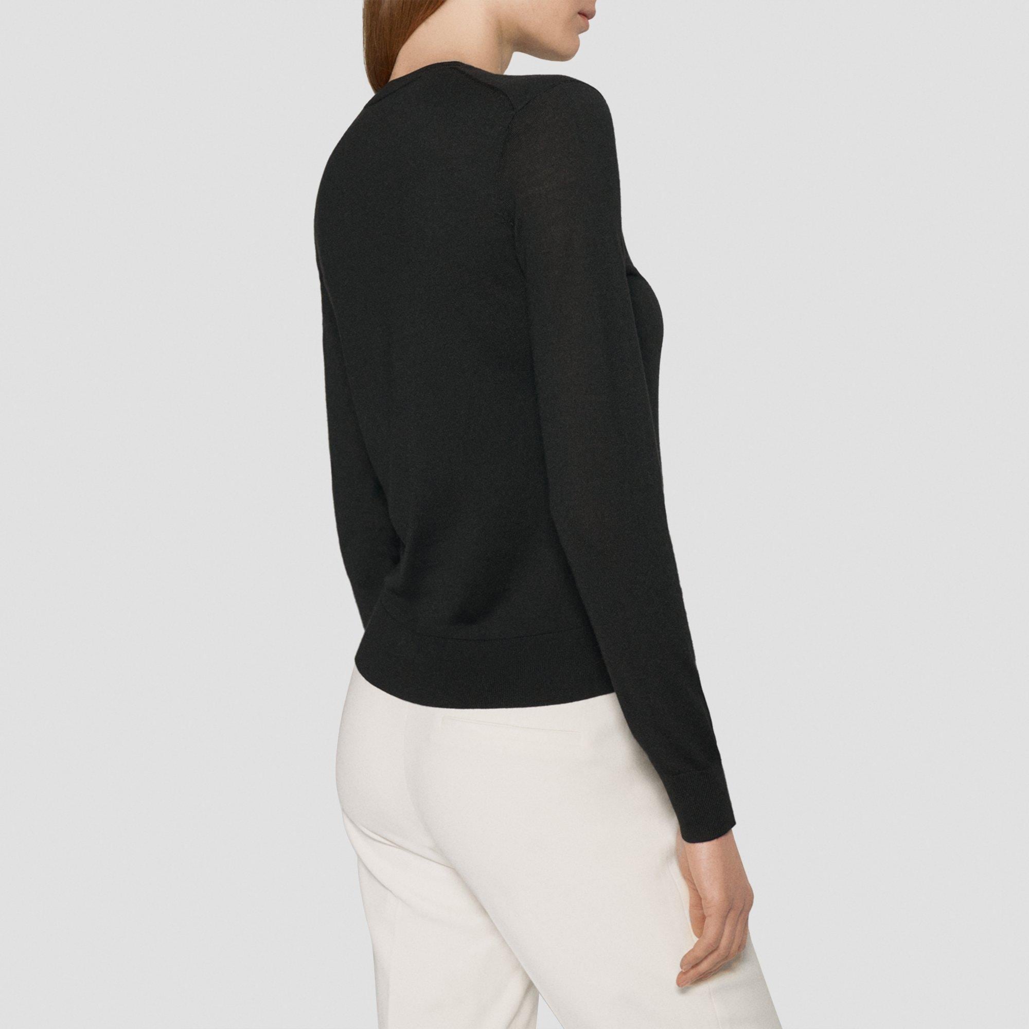 Crewneck Sweater in Merino Wool