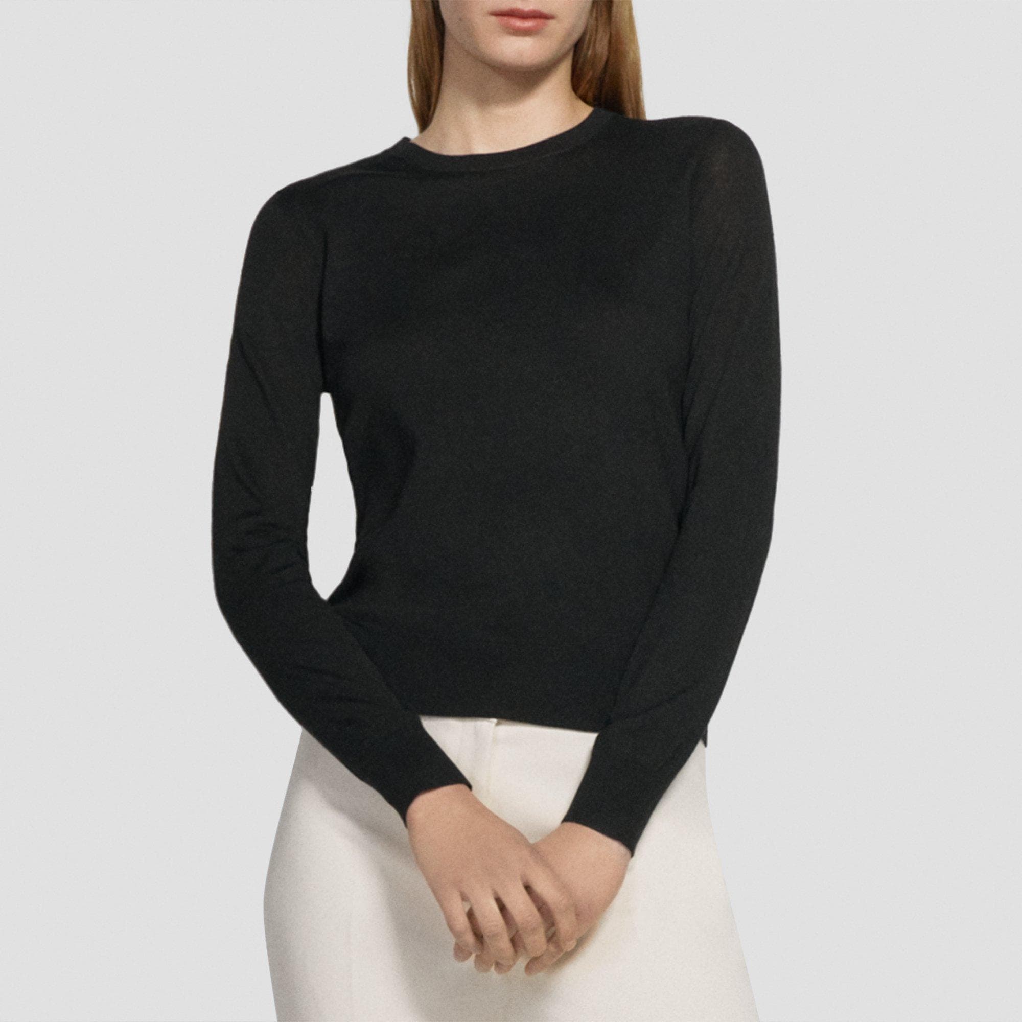 Crewneck Sweater in Merino Wool
