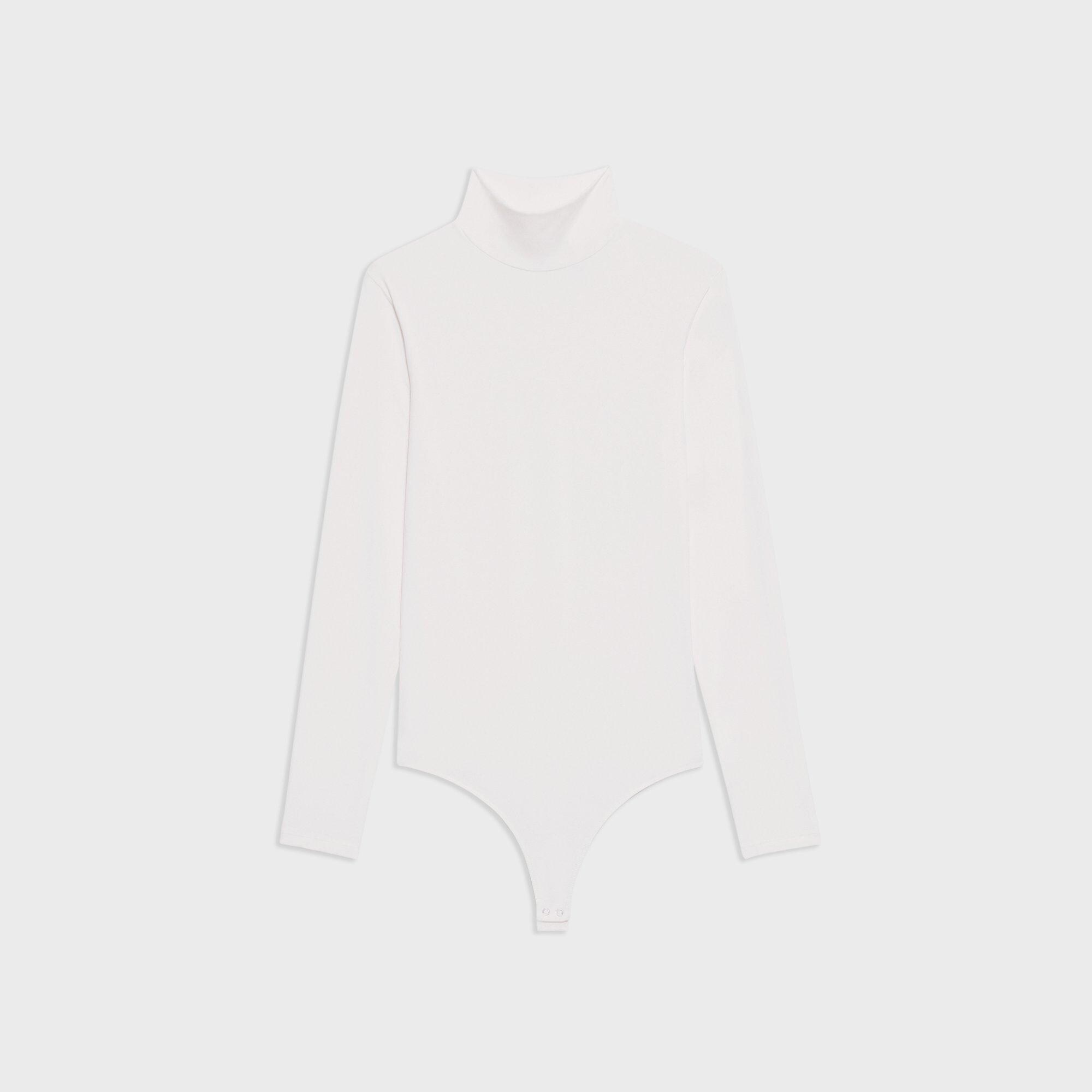 Turtleneck Bodysuit in Motion Jersey