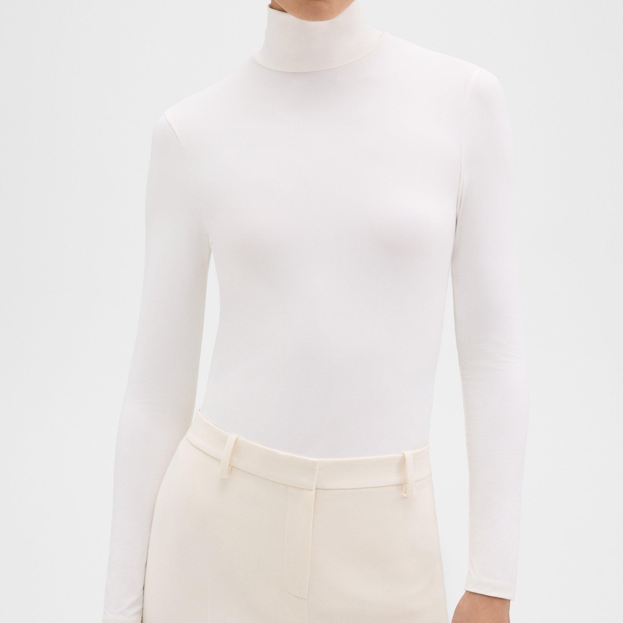 Turtleneck Bodysuit in Motion Jersey