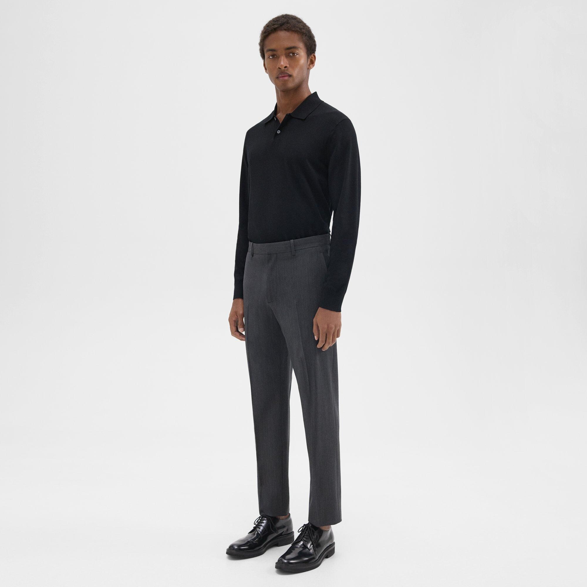 Mayer Pant in Herringbone Stretch Wool