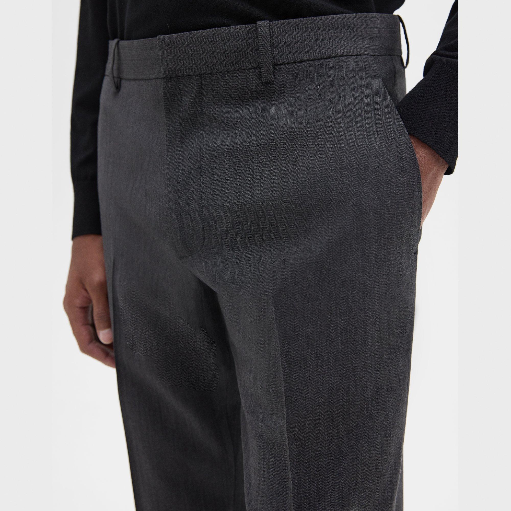 Mayer Pant in Herringbone Stretch Wool