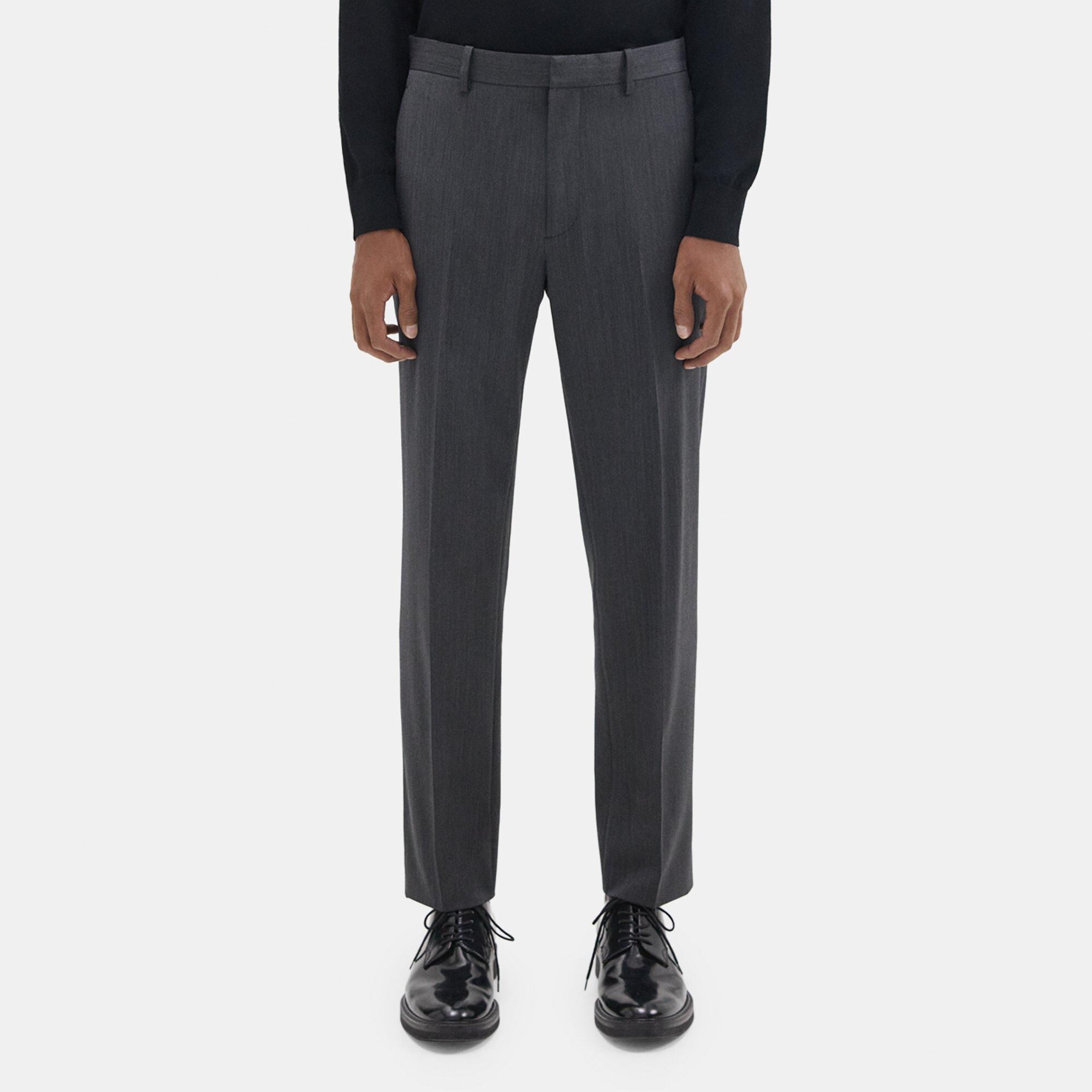 Theory Mayer Pant in Herringbone Stretch Wool