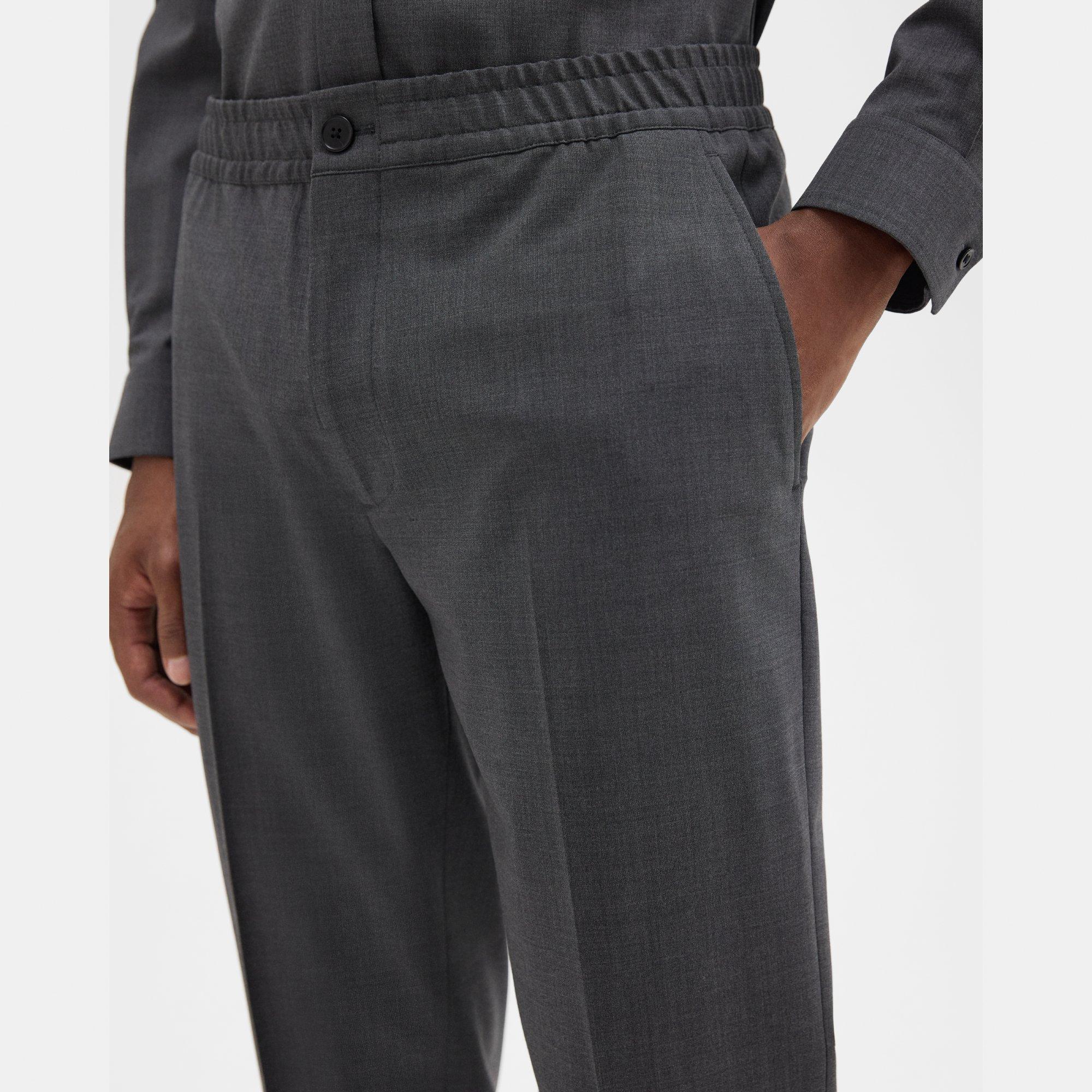 Stretch Wool Larin Drawstring Pant