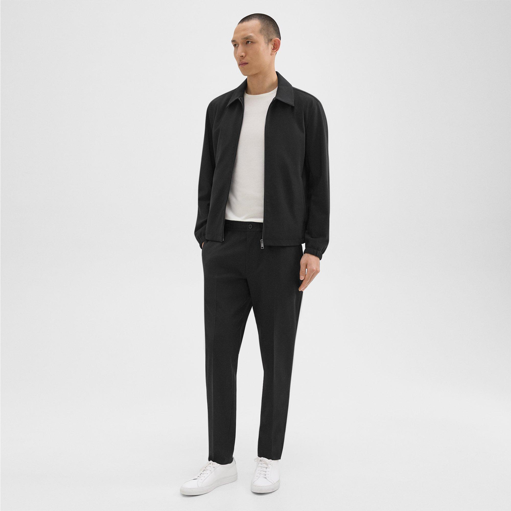 Larin Drawstring Pant in Stretch Wool