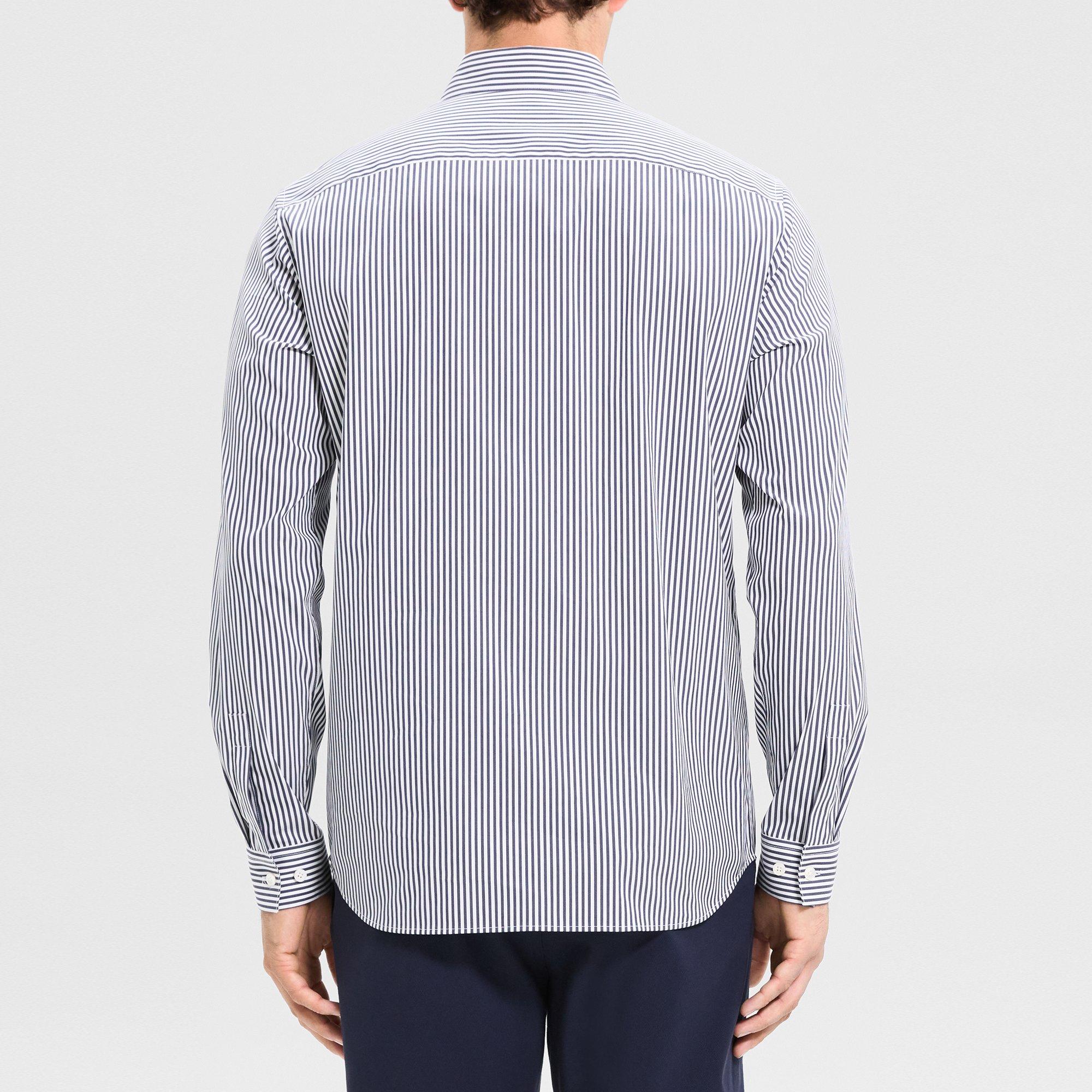 Irving Shirt in Striped Good Cotton