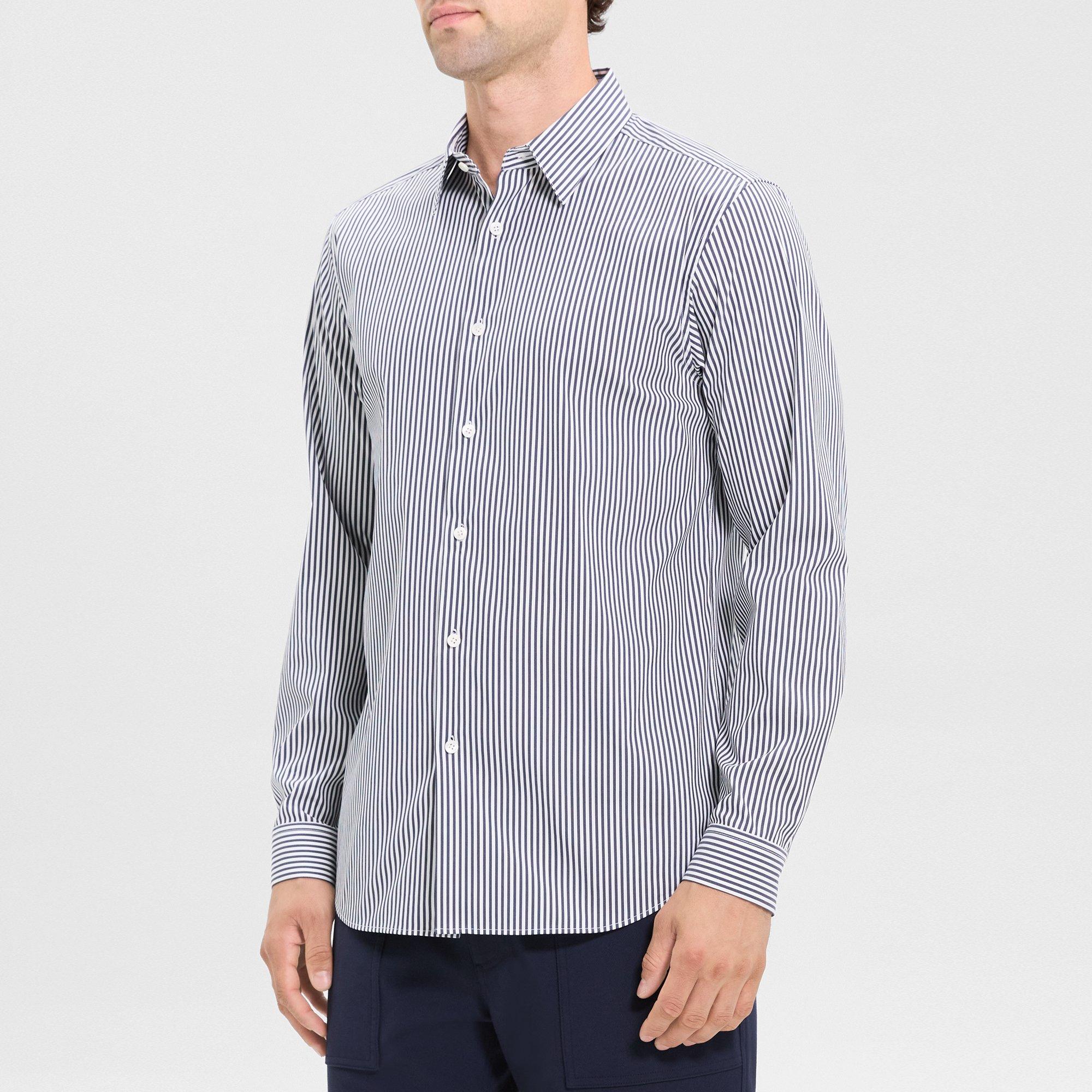 Irving Shirt in Striped Good Cotton