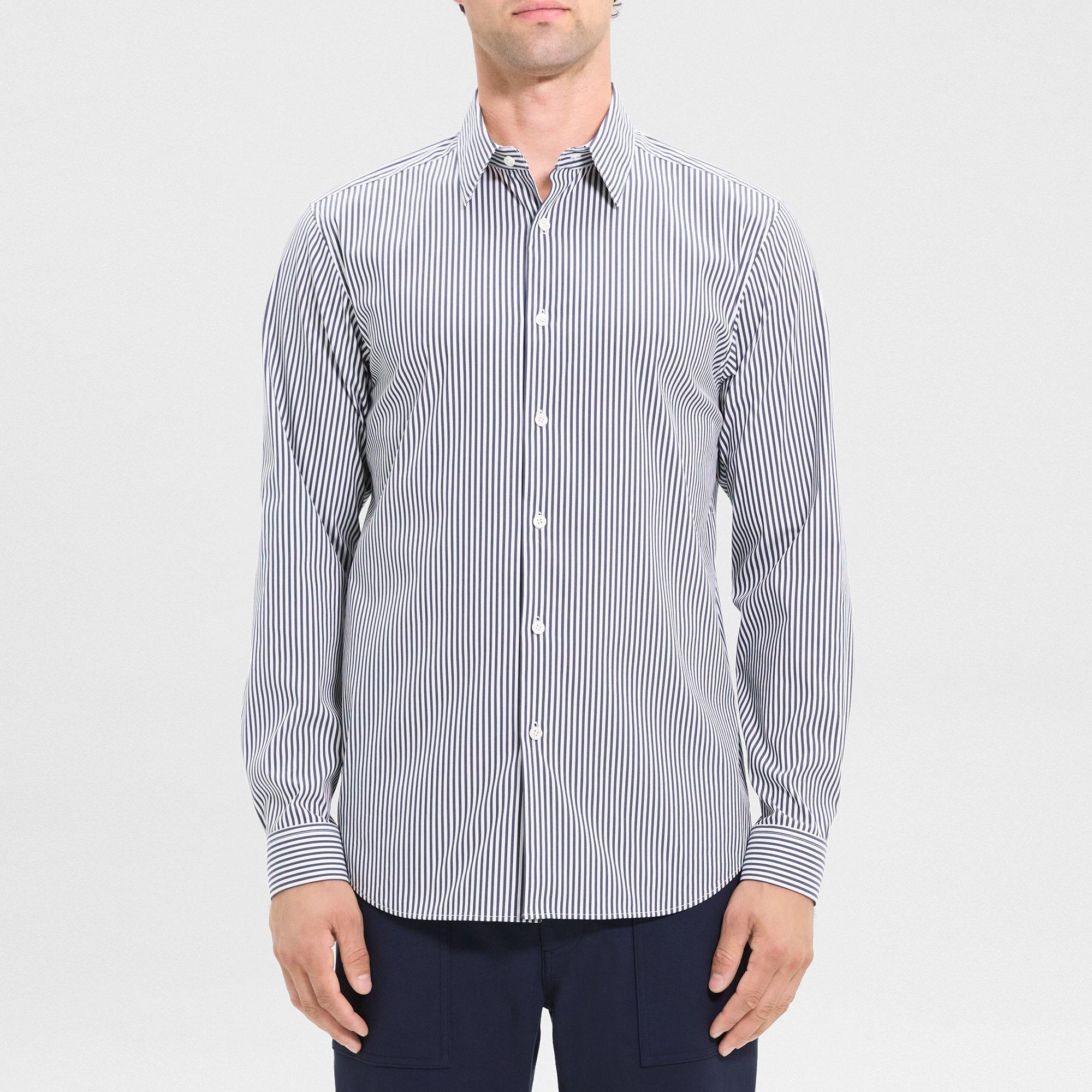 Irving Shirt in Striped Good Cotton