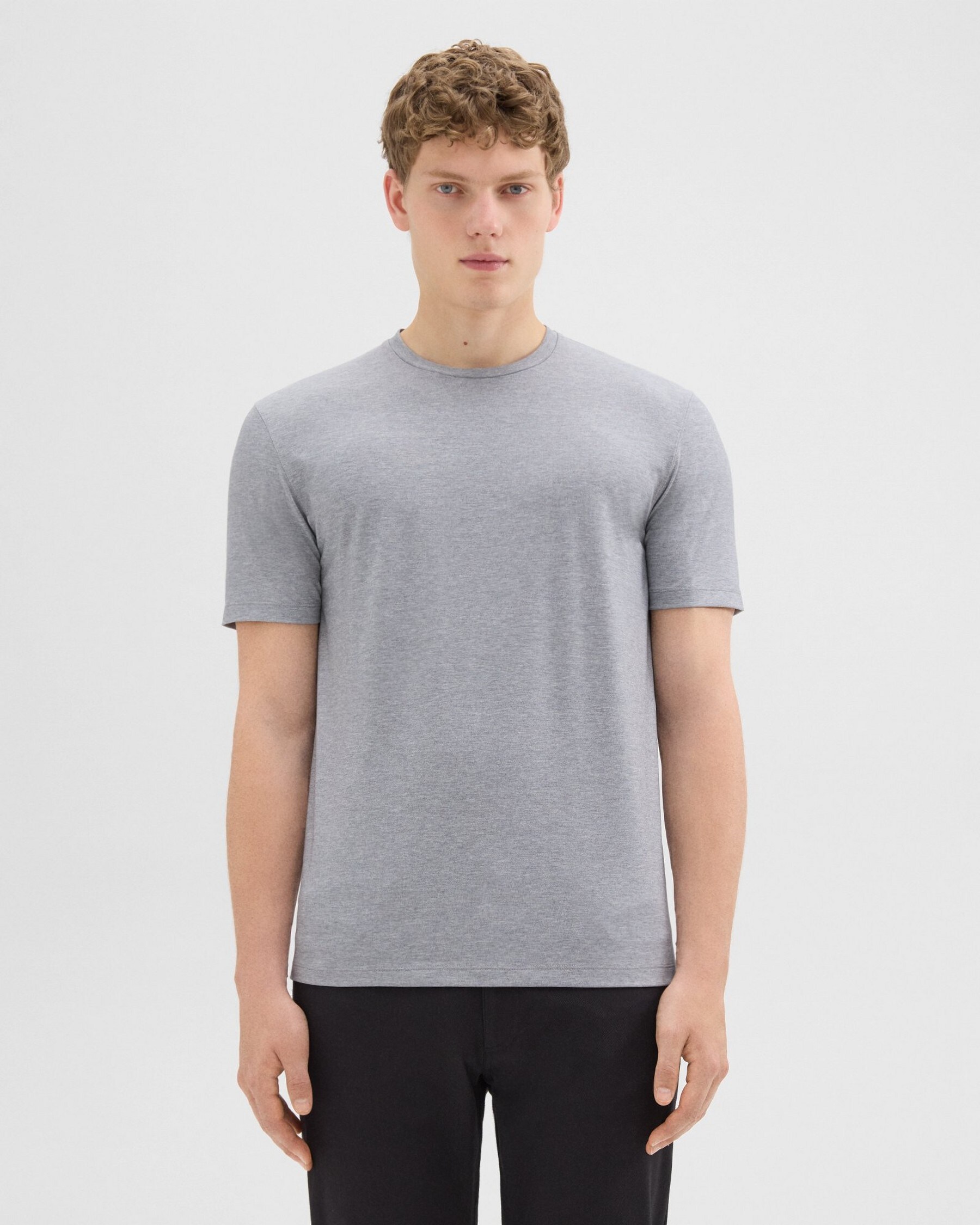 Theory Dorian Tee in Active Knit