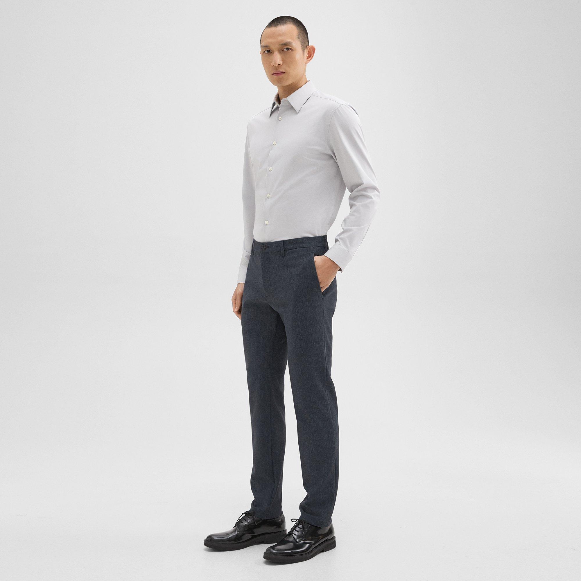 Zaine Pant in Herringbone Precision Ponte