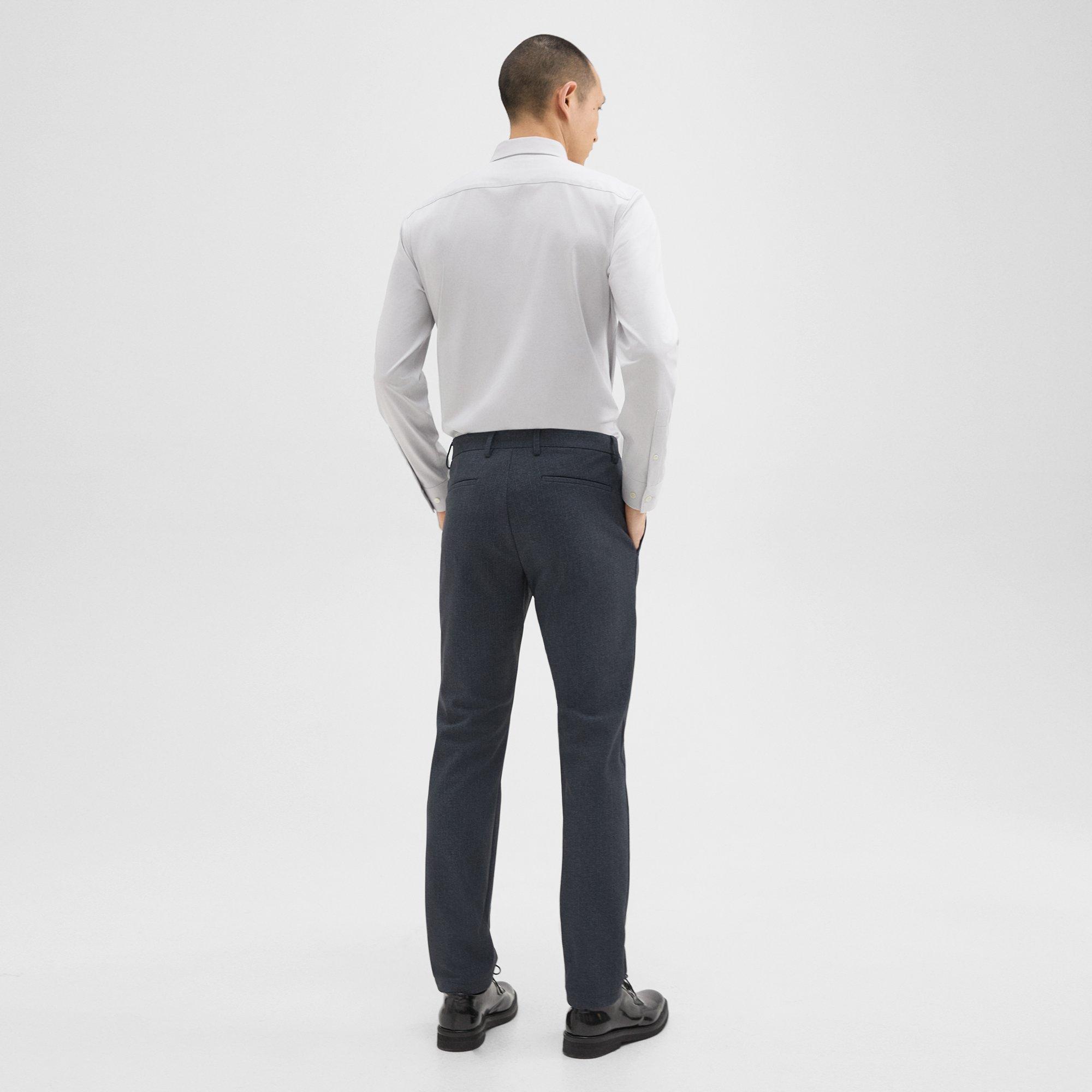 Zaine Pant in Herringbone Precision Ponte