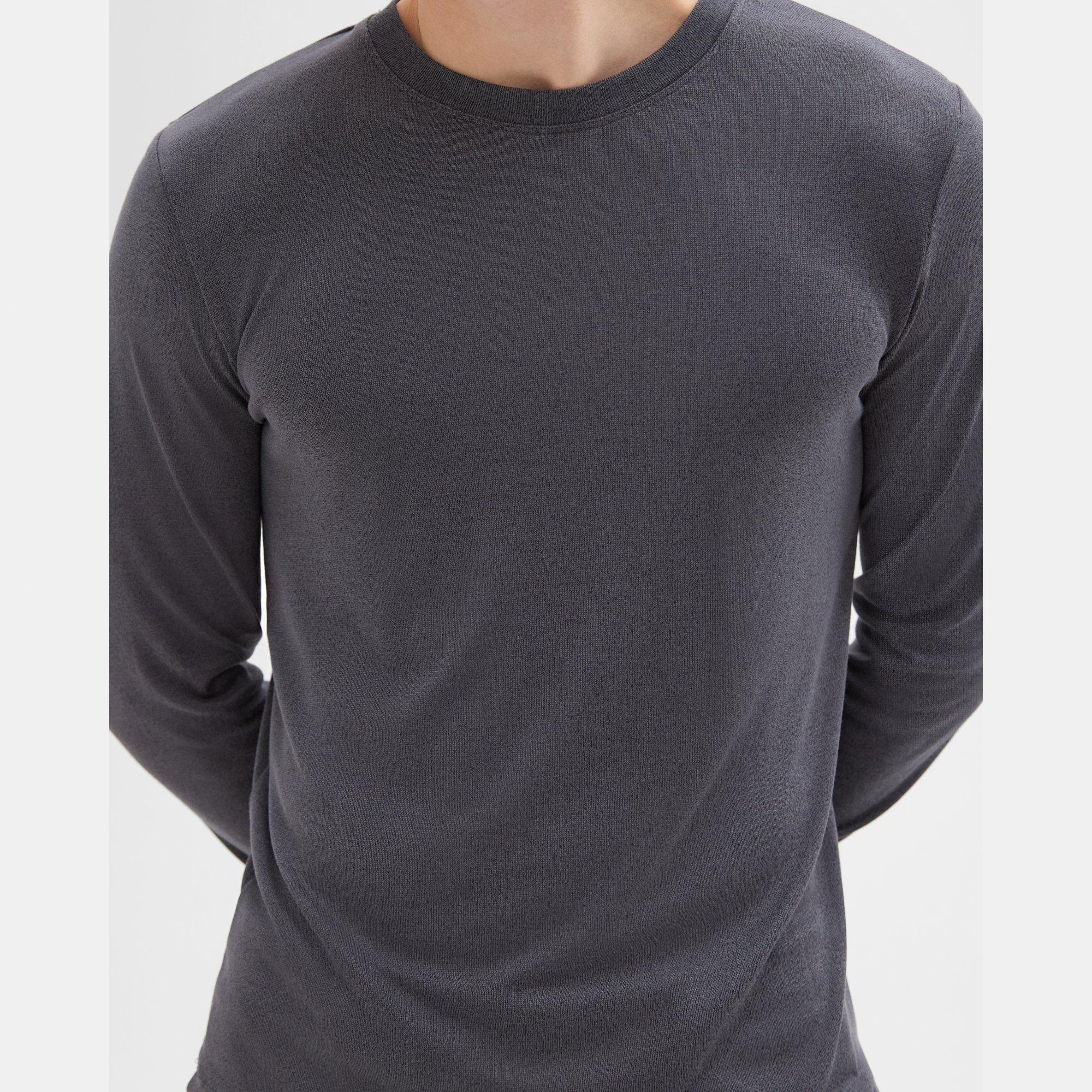 Essential Long-Sleeve Tee in Anemone Modal Jersey