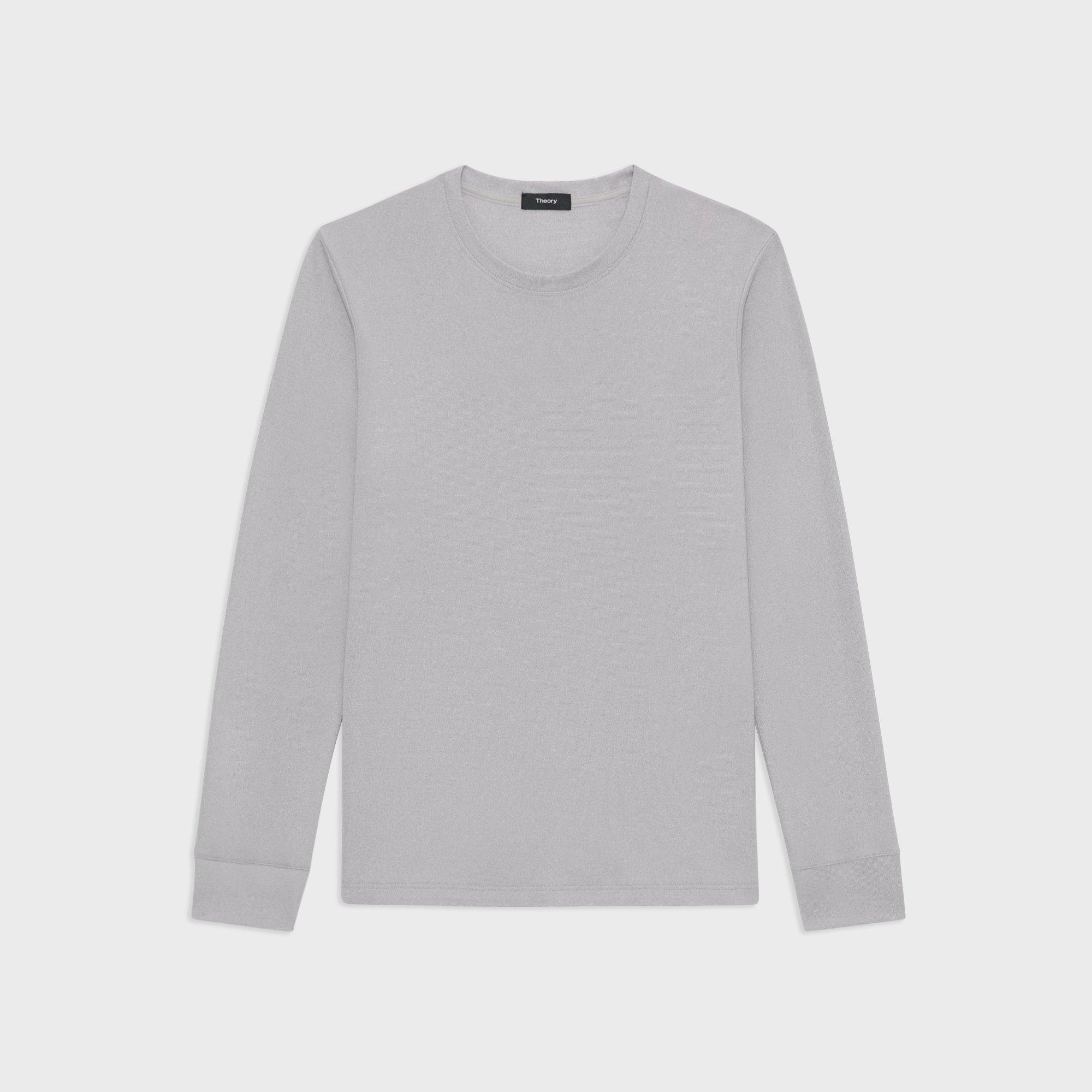 Essential Long-Sleeve Tee in Anemone Modal Jersey