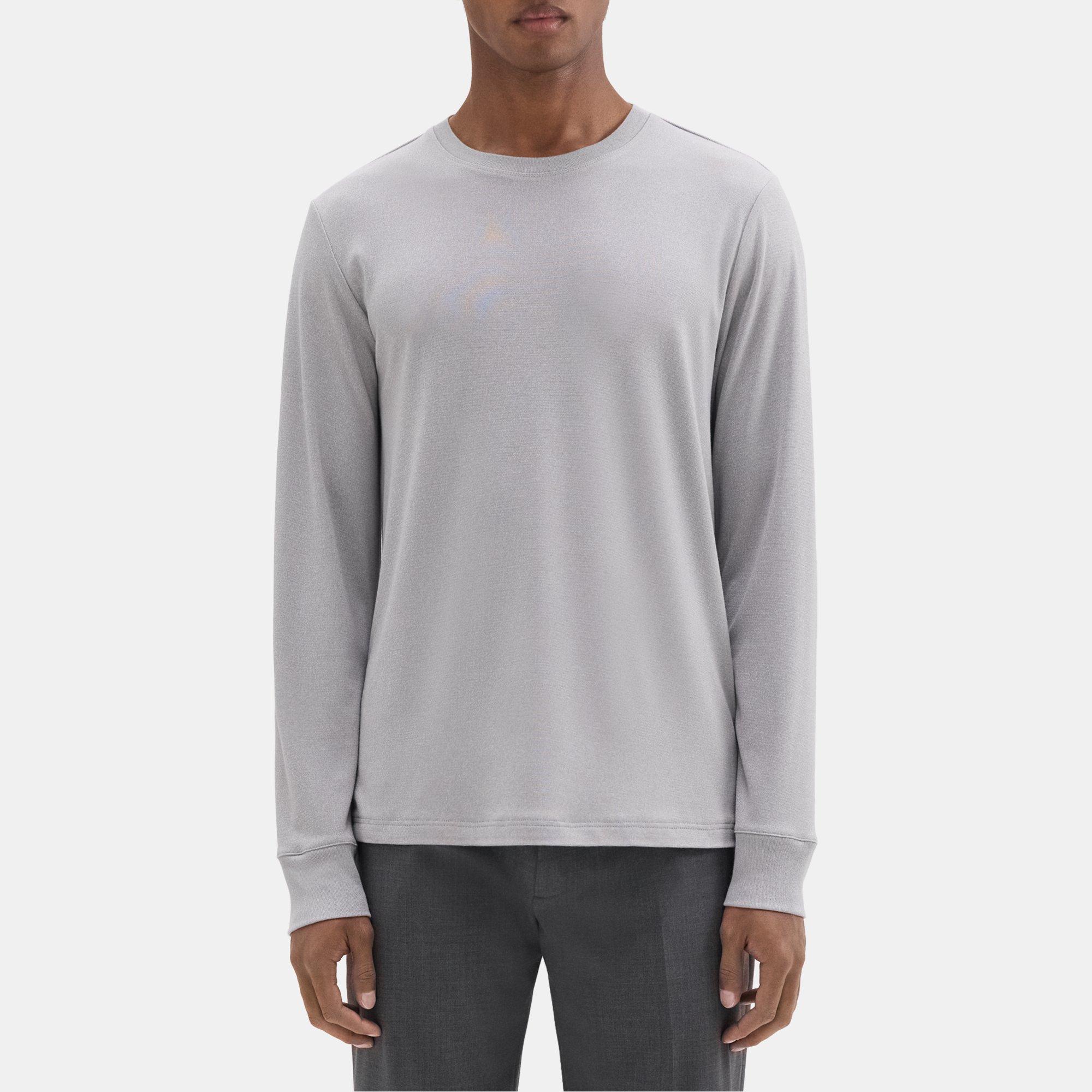 Essential Long-Sleeve Tee in Anemone Modal Jersey