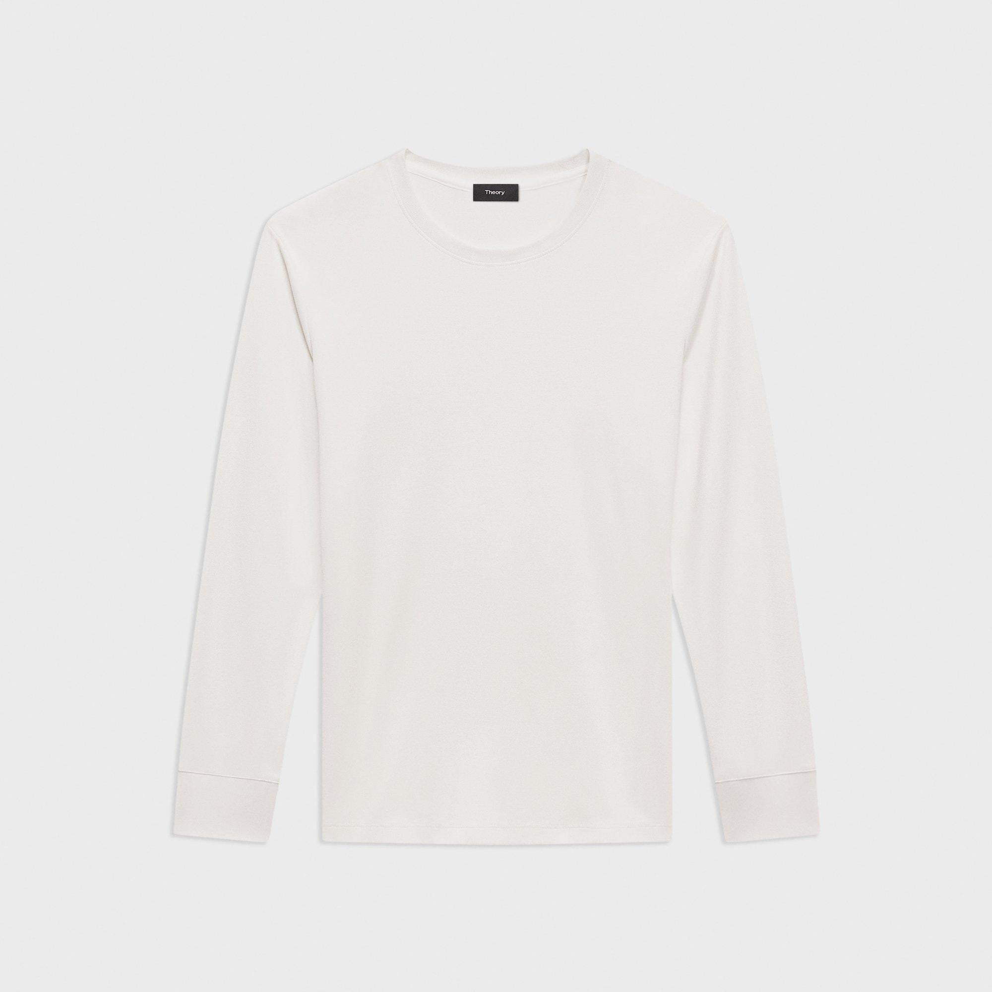 Essential Long-Sleeve Tee in Anemone Modal Jersey