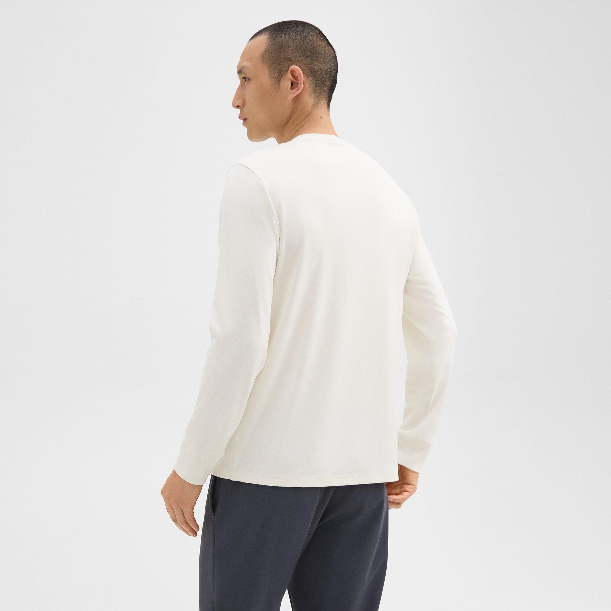 Essential Long-Sleeve Tee in Anemone Modal Jersey