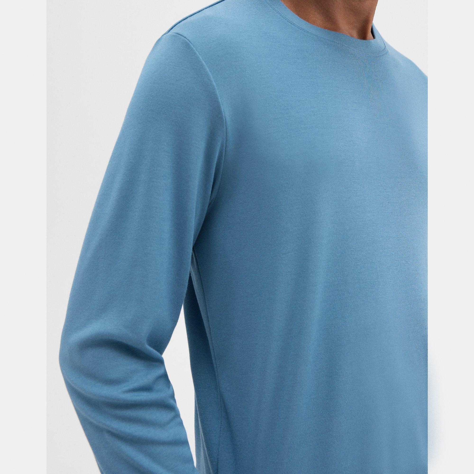 Essential Long-Sleeve Tee in Anemone Modal Jersey