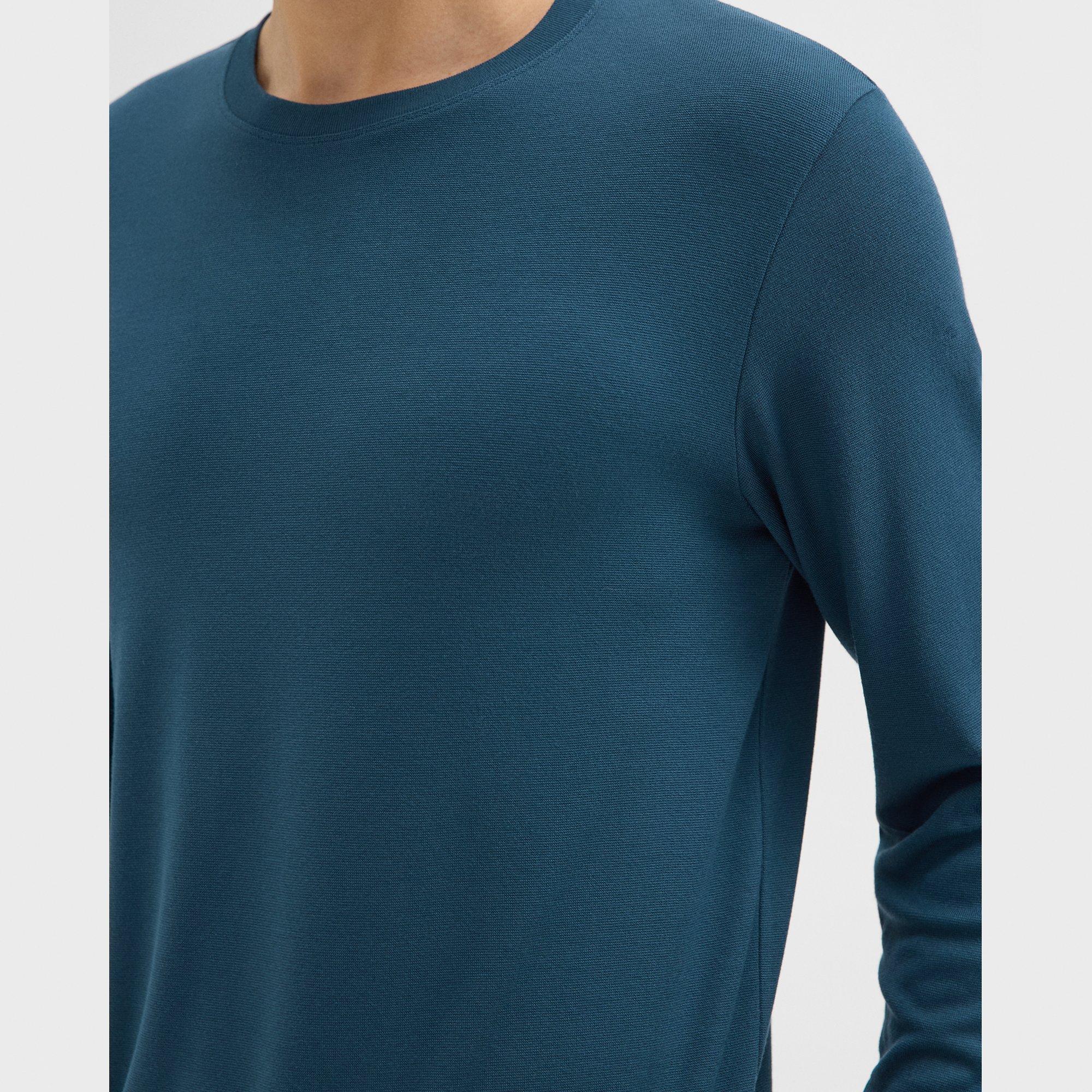 Essential Long-Sleeve Tee in Anemone Modal Jersey