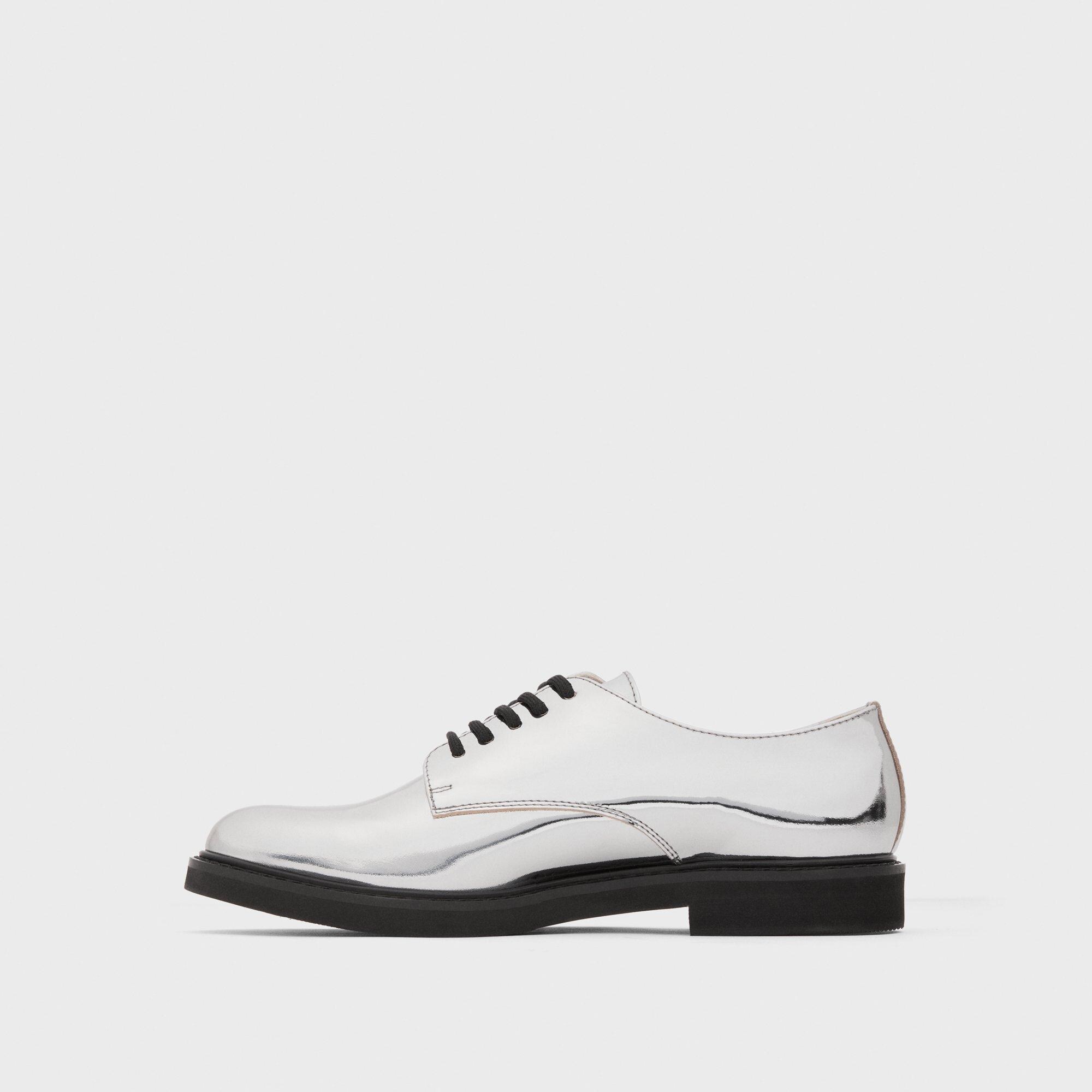 Silver oxford sales shoes womens