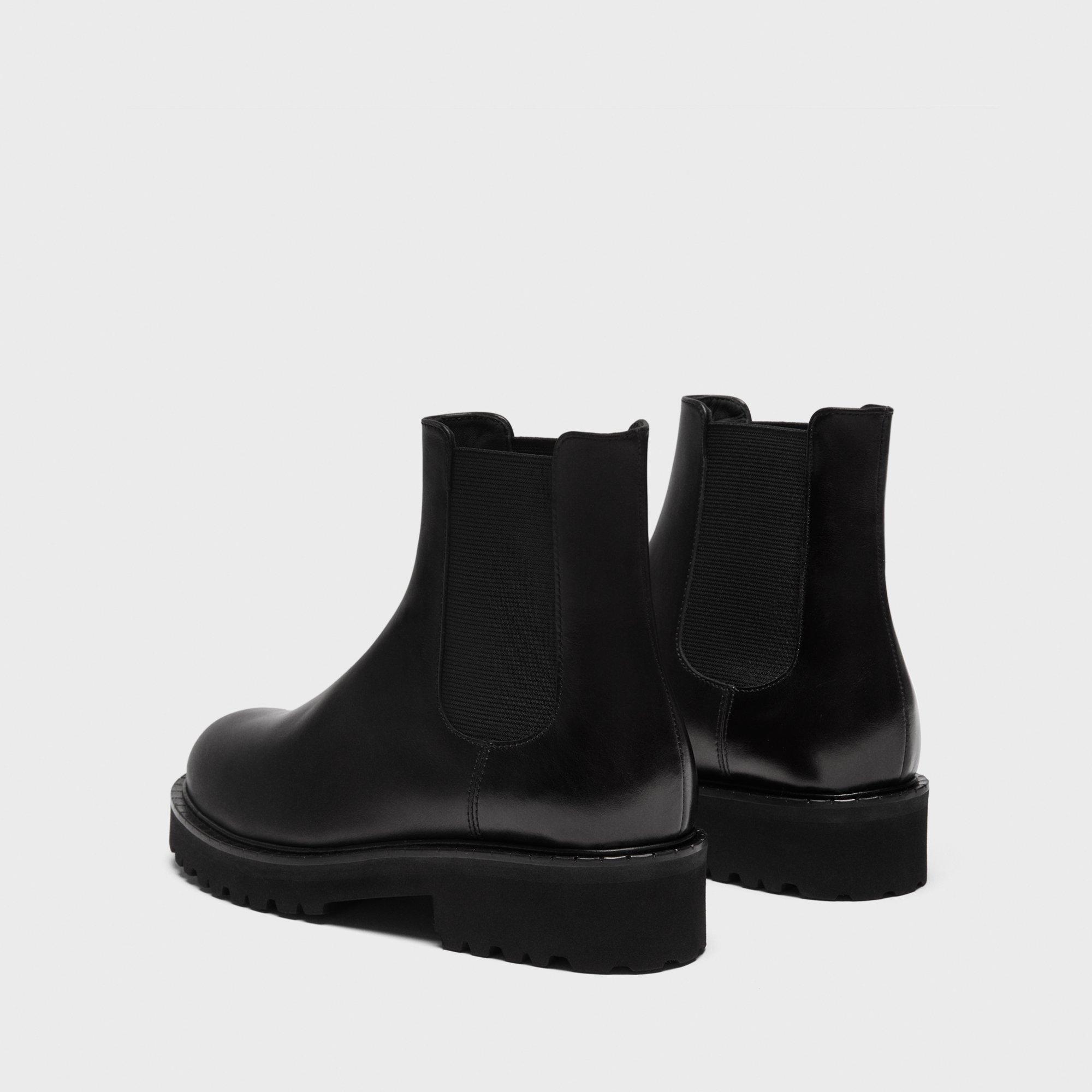 Lug Chelsea Booties aus Leder