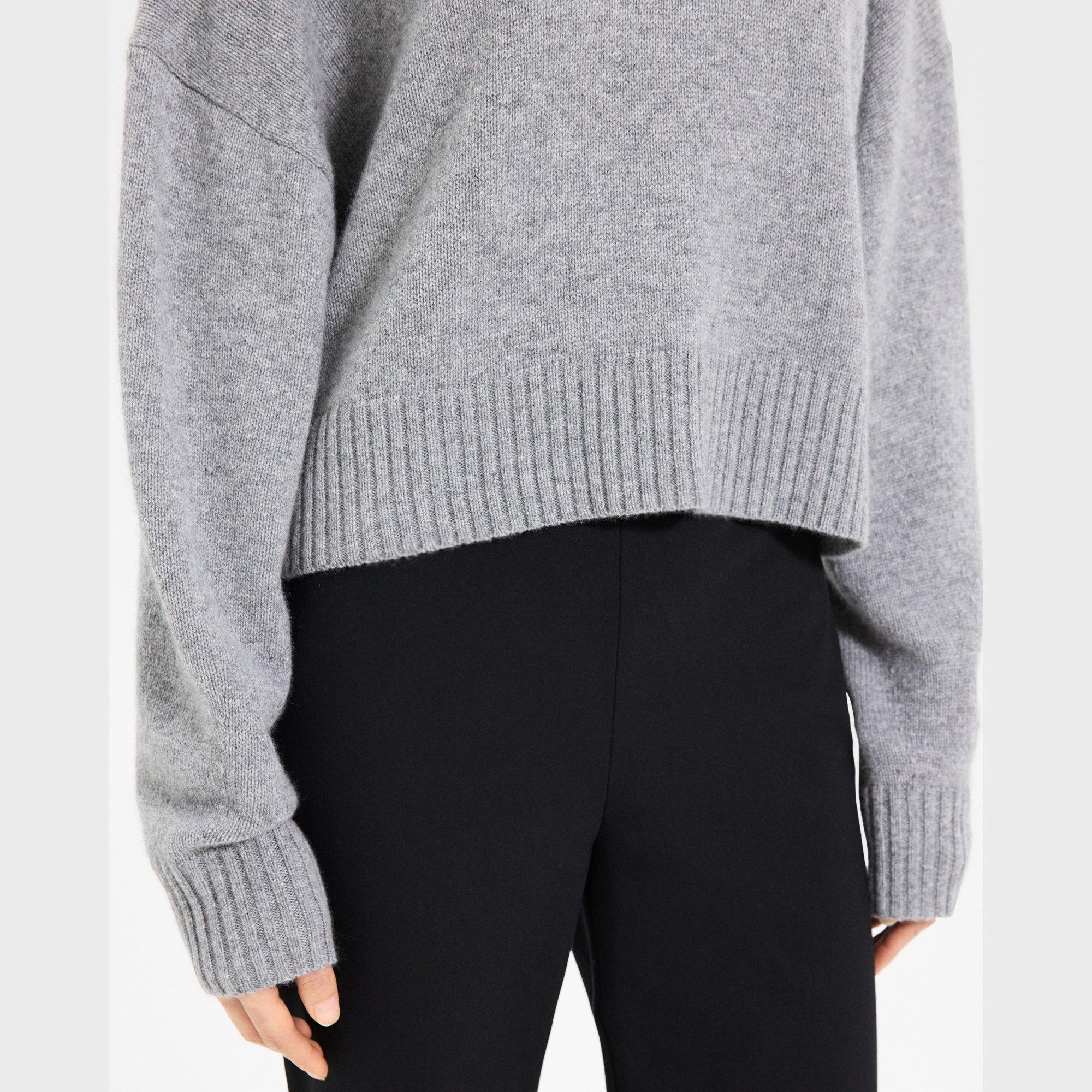 Cropped Turtleneck in Cashmere