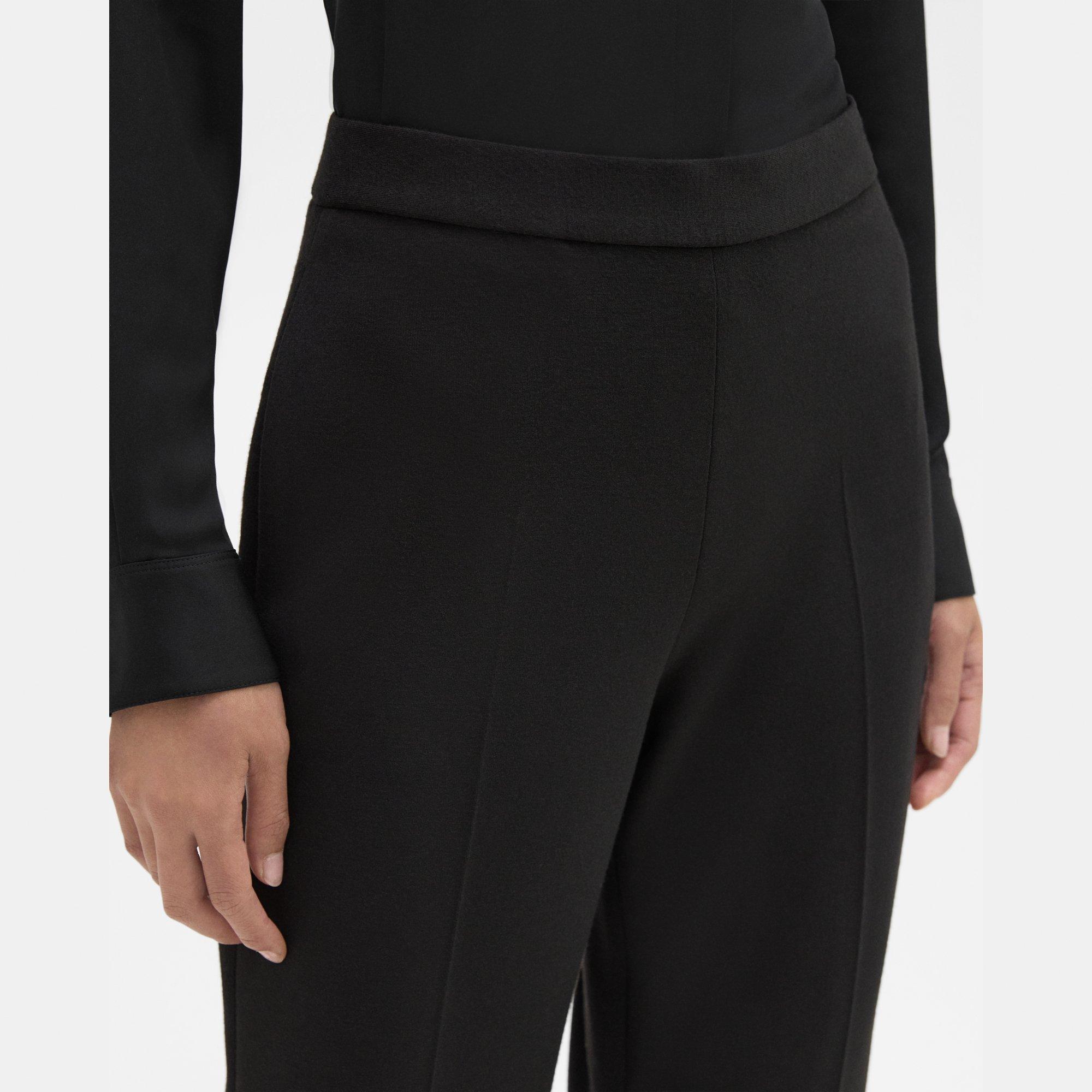 Pull-On Pant in Double-Knit Jersey