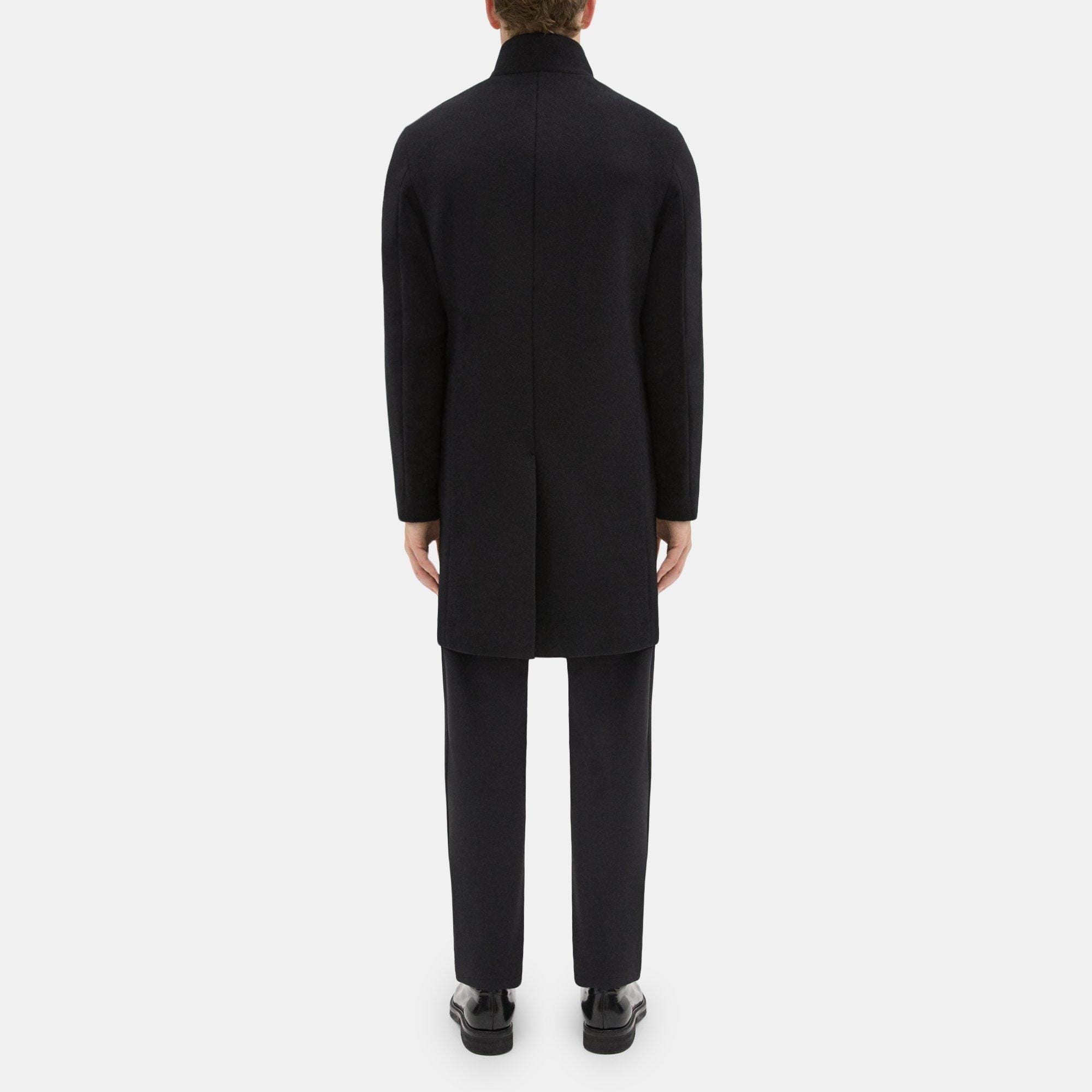 Recycled Wool-Blend Melton Belvin Coat | Theory