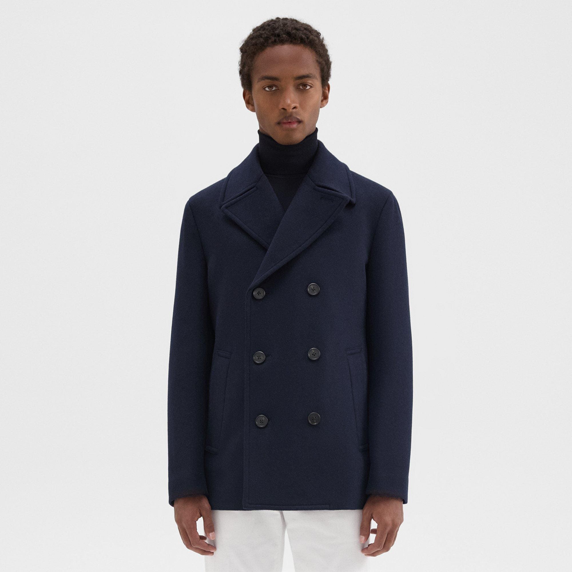 Full length sale peacoat