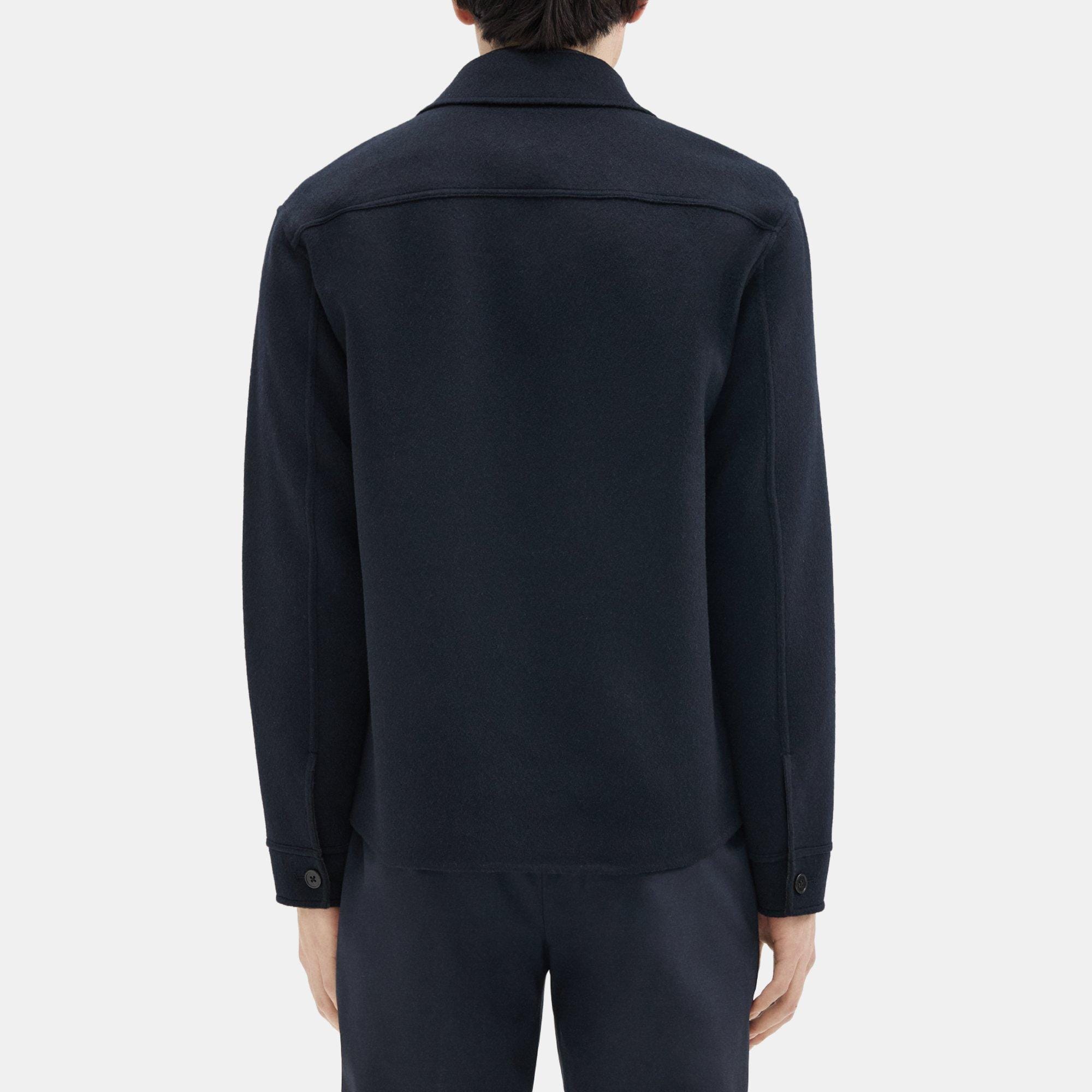 Vena Shirt Jacket in Double-Face Wool-Cashmere