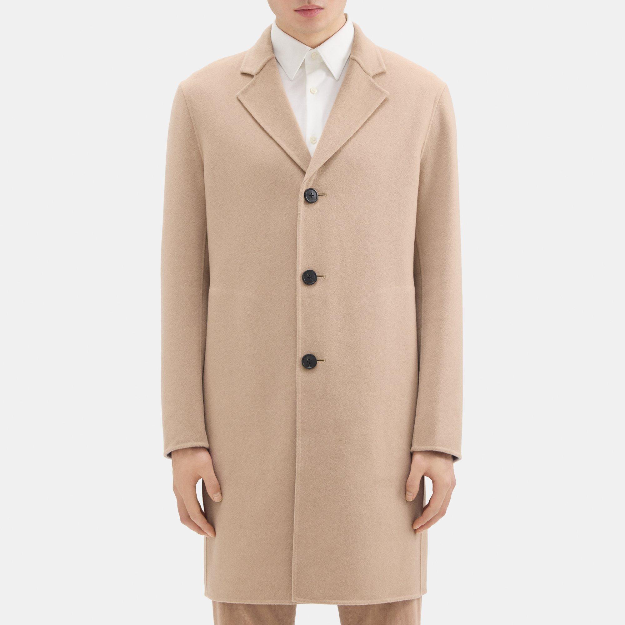 Theory Almec Coat in Double-Face Wool-Cashmere